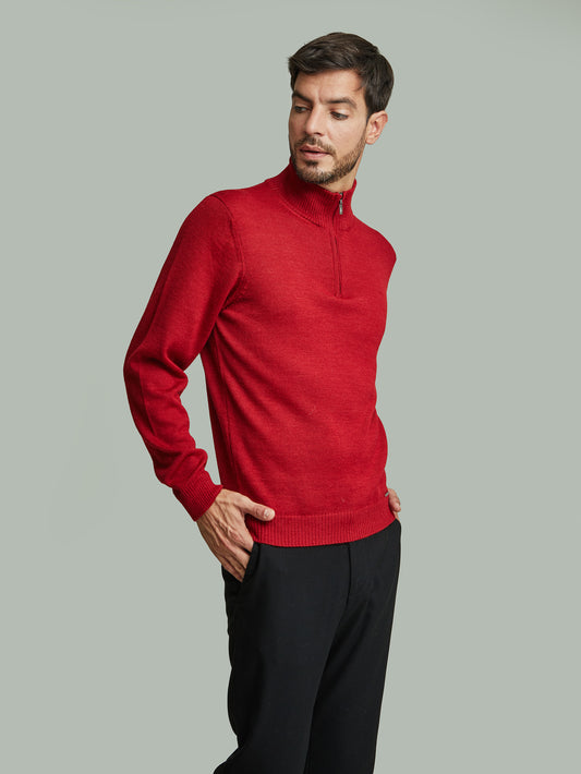 Albert Sweater Baby Alpaca Color Vermouth
