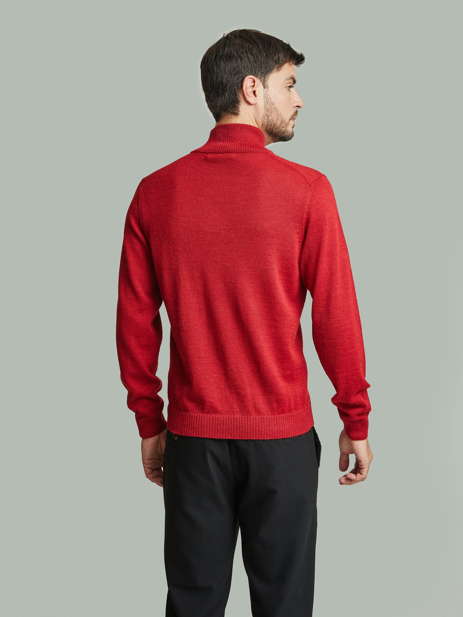 Suéter Albert De Baby Alpaca Color Vermouth