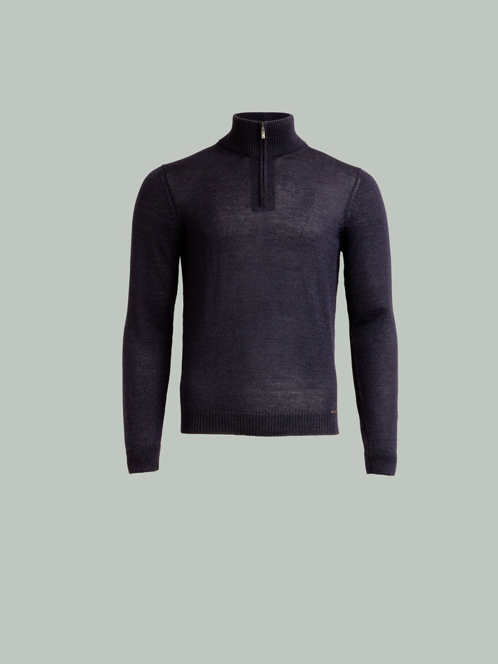 Suéter Albert De Baby Alpaca Color Golondrina