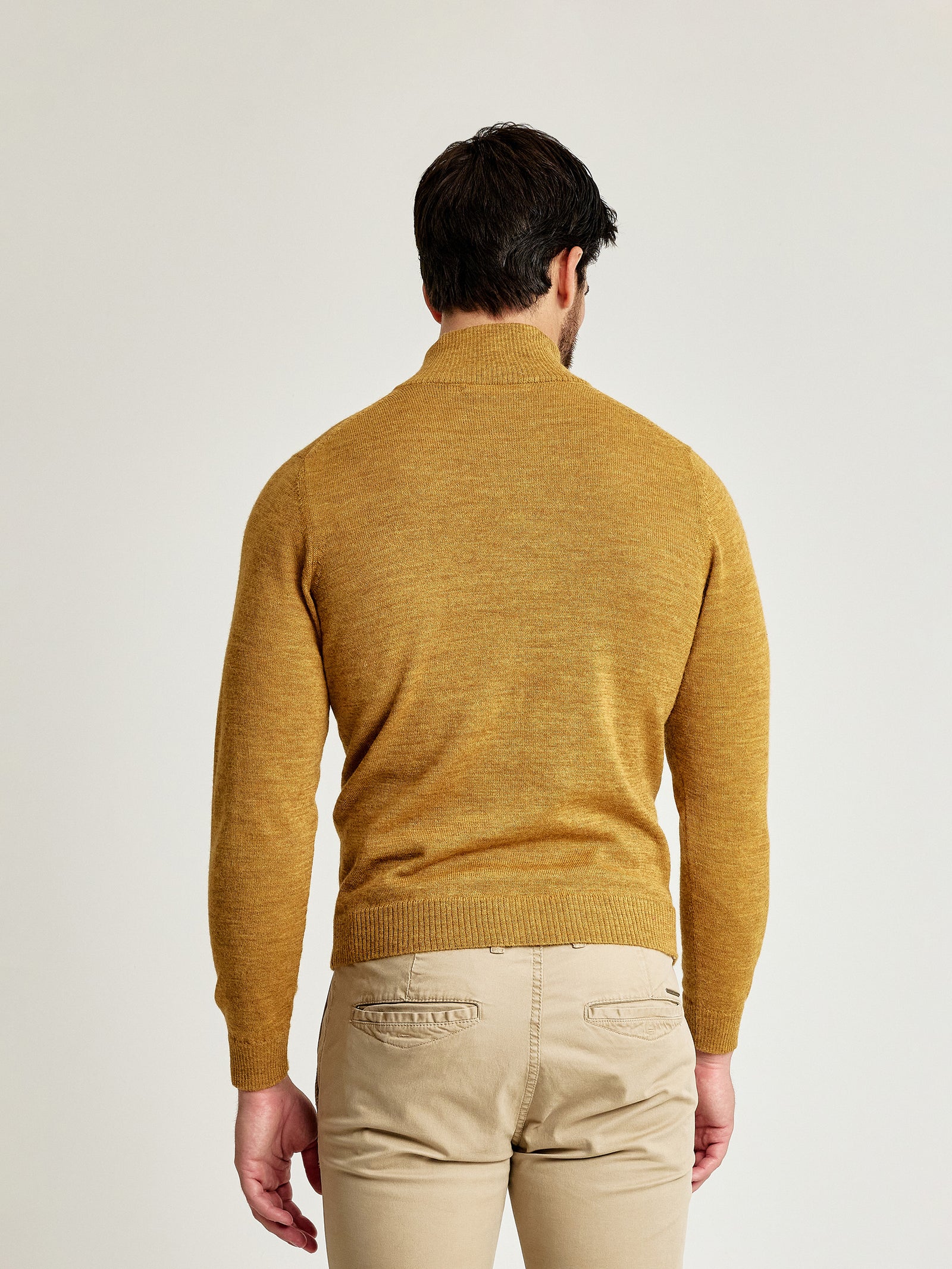 Albert Sweater Baby Alpaca Color Senape