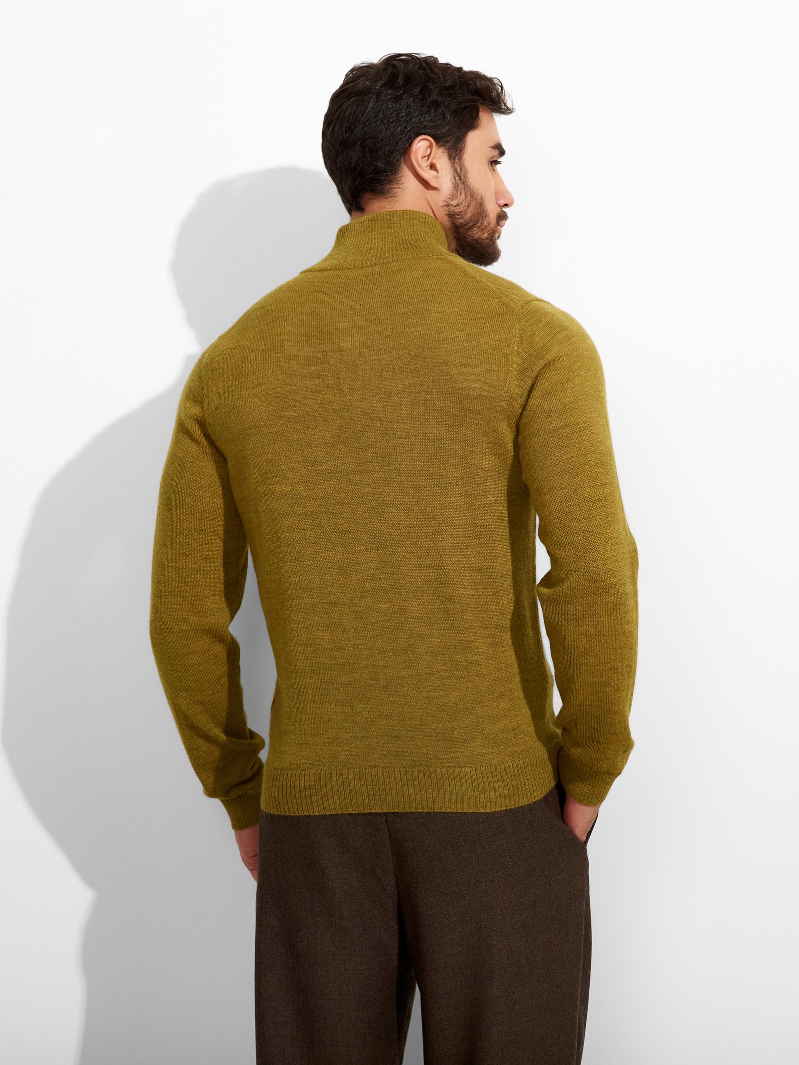 Albert Sweater Baby Alpaca Color Yellow