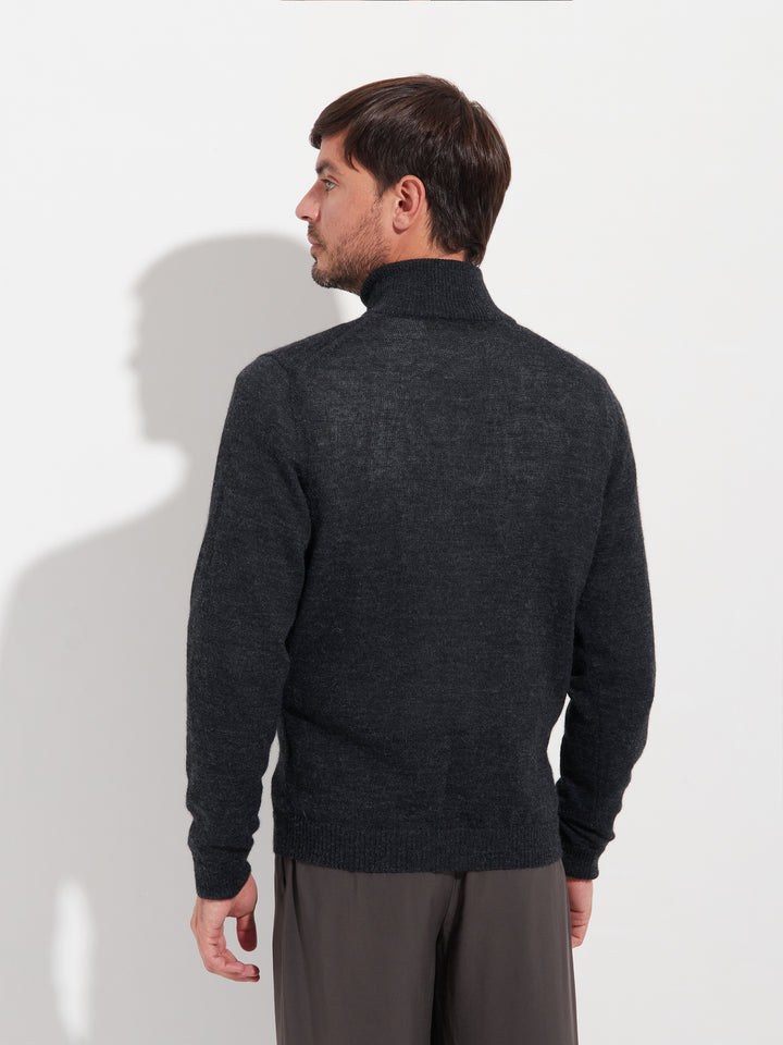 Suéter Albert De Baby Alpaca Color Anthracite
