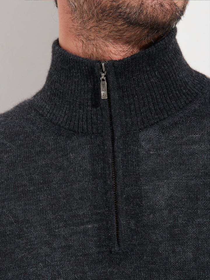 Suéter Albert De Baby Alpaca Color Anthracite