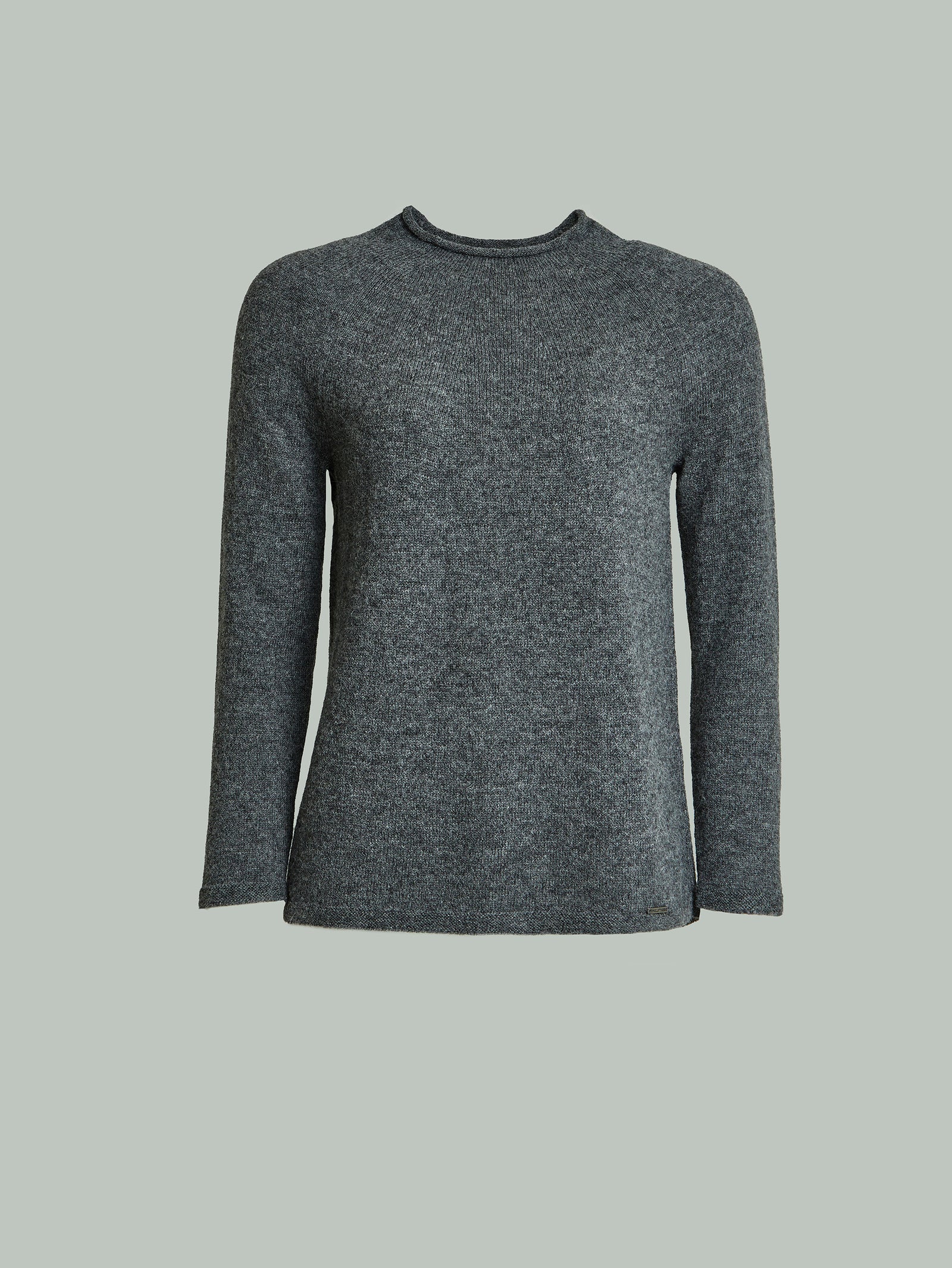 Ysabela Sweater Baby Alpaca Color Grey
