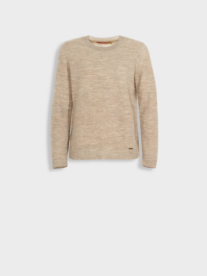 Suéter Zagreb de Baby Alpaca Color Beige