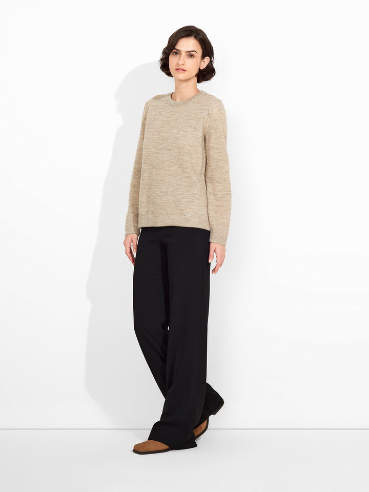 Suéter Zagreb de Baby Alpaca Color Beige