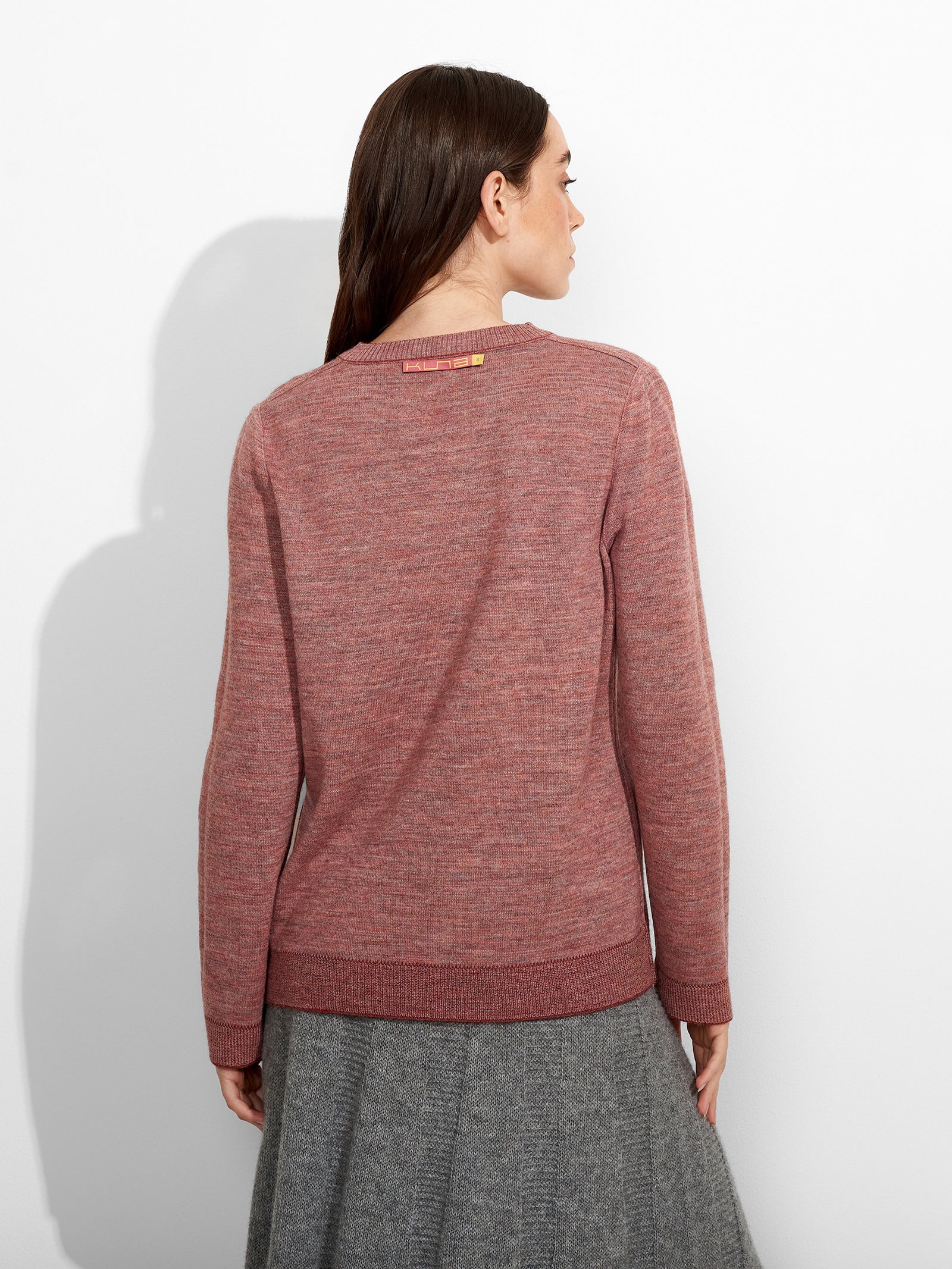 Zagreb Sweater Baby Alpaca Color Red