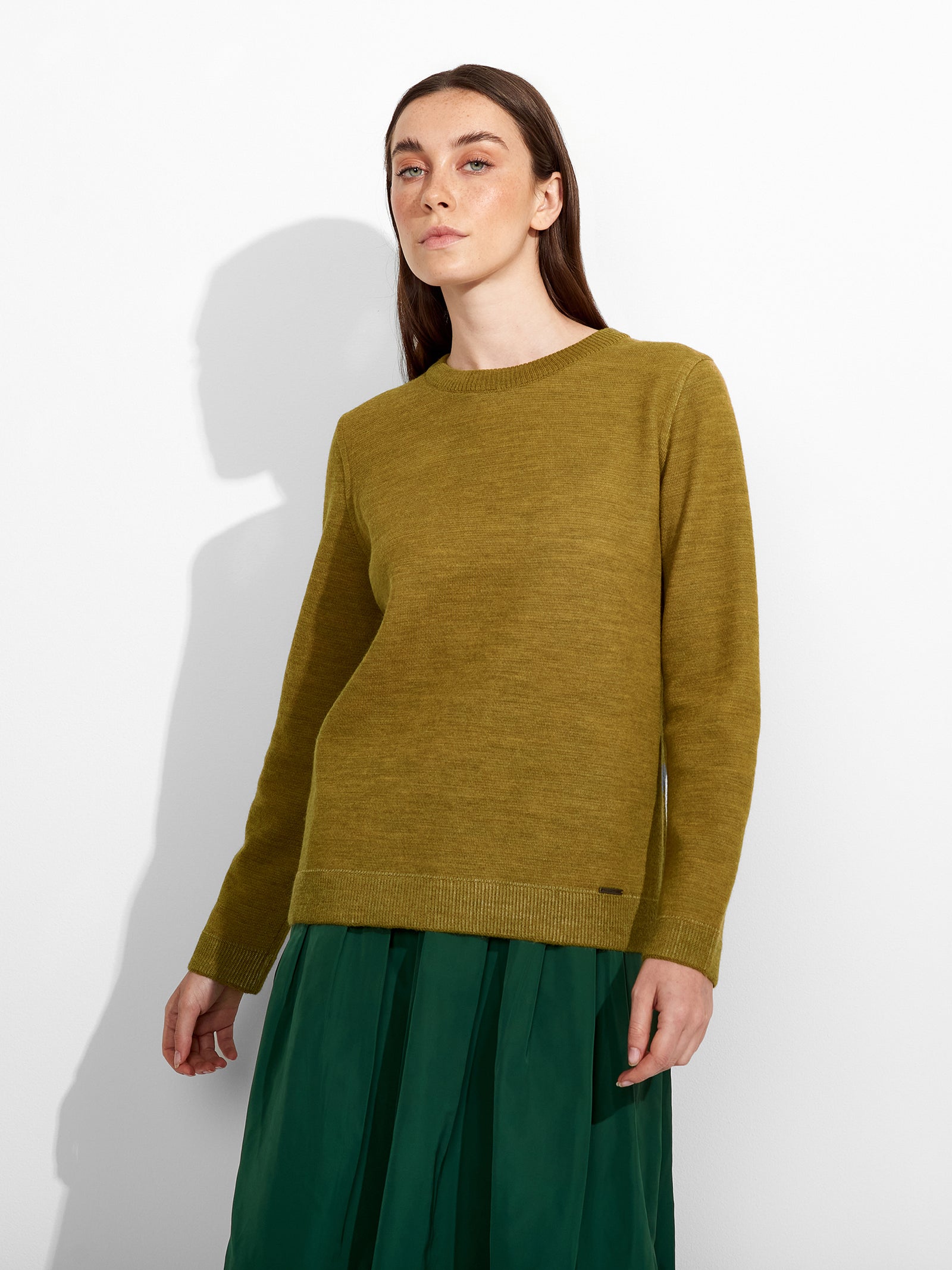 Zagreb Sweater Baby Alpaca Color Green