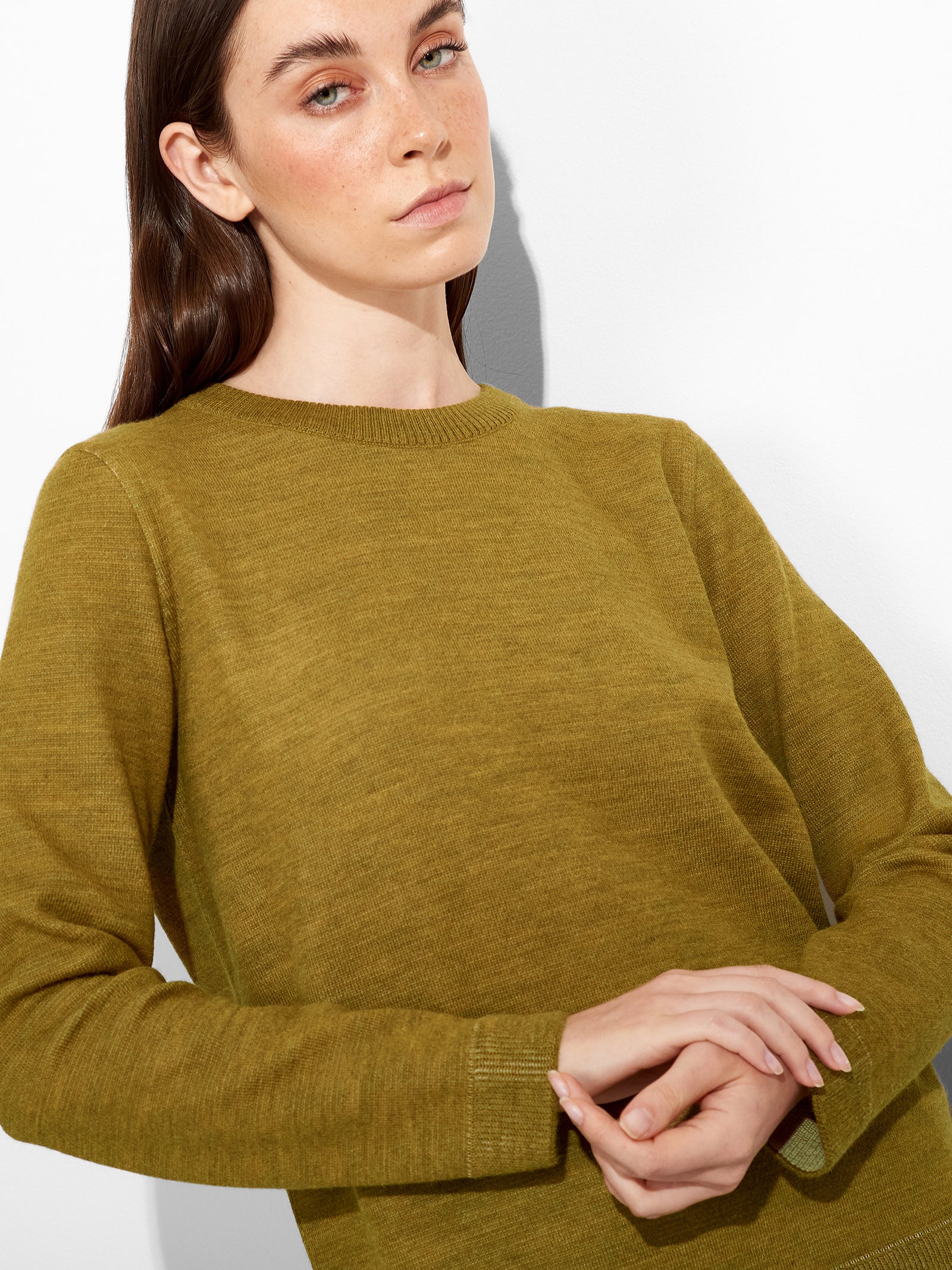 Zagreb Sweater Baby Alpaca Color Green