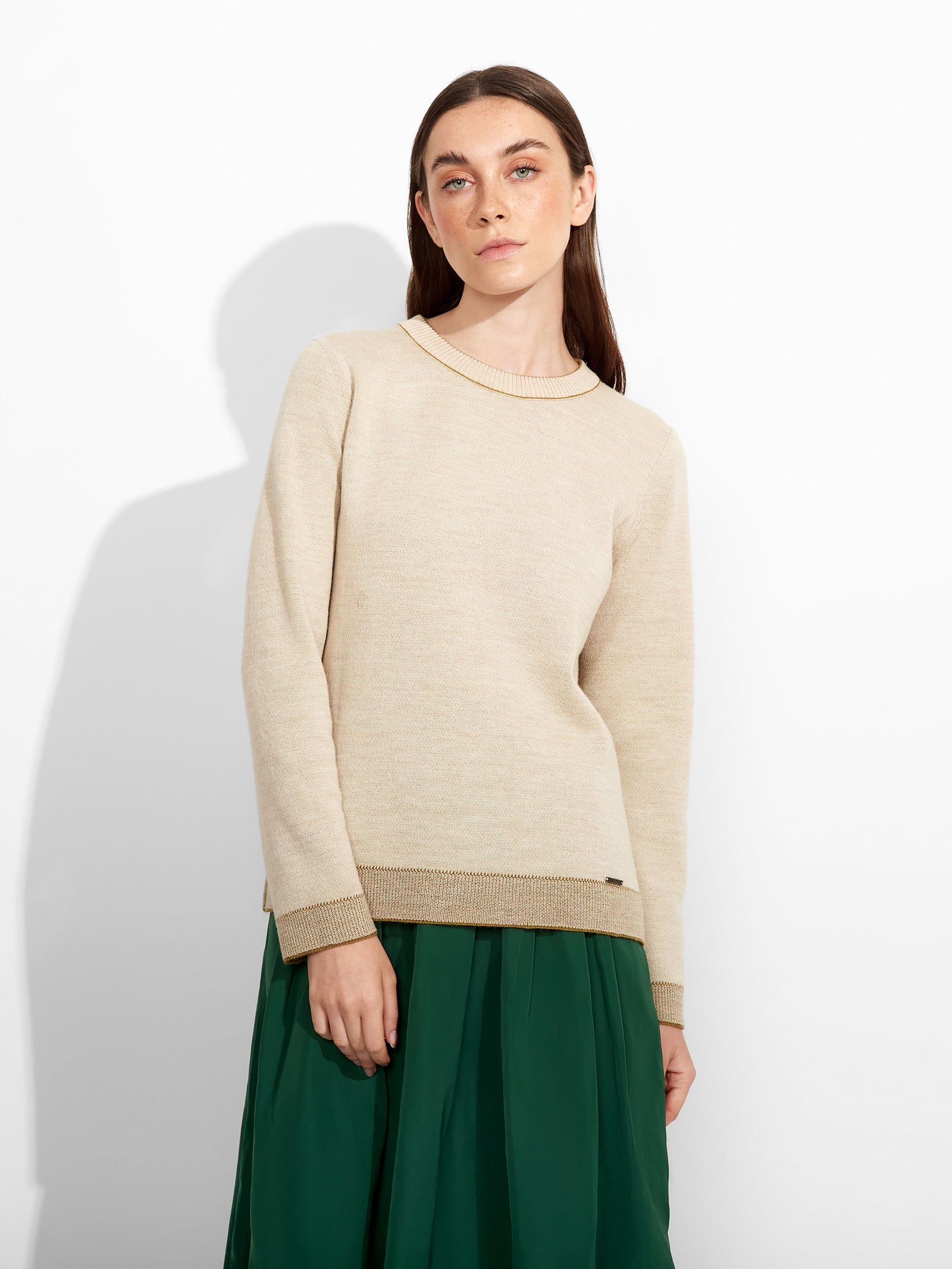 Zagreb Sweater Baby Alpaca Color Green