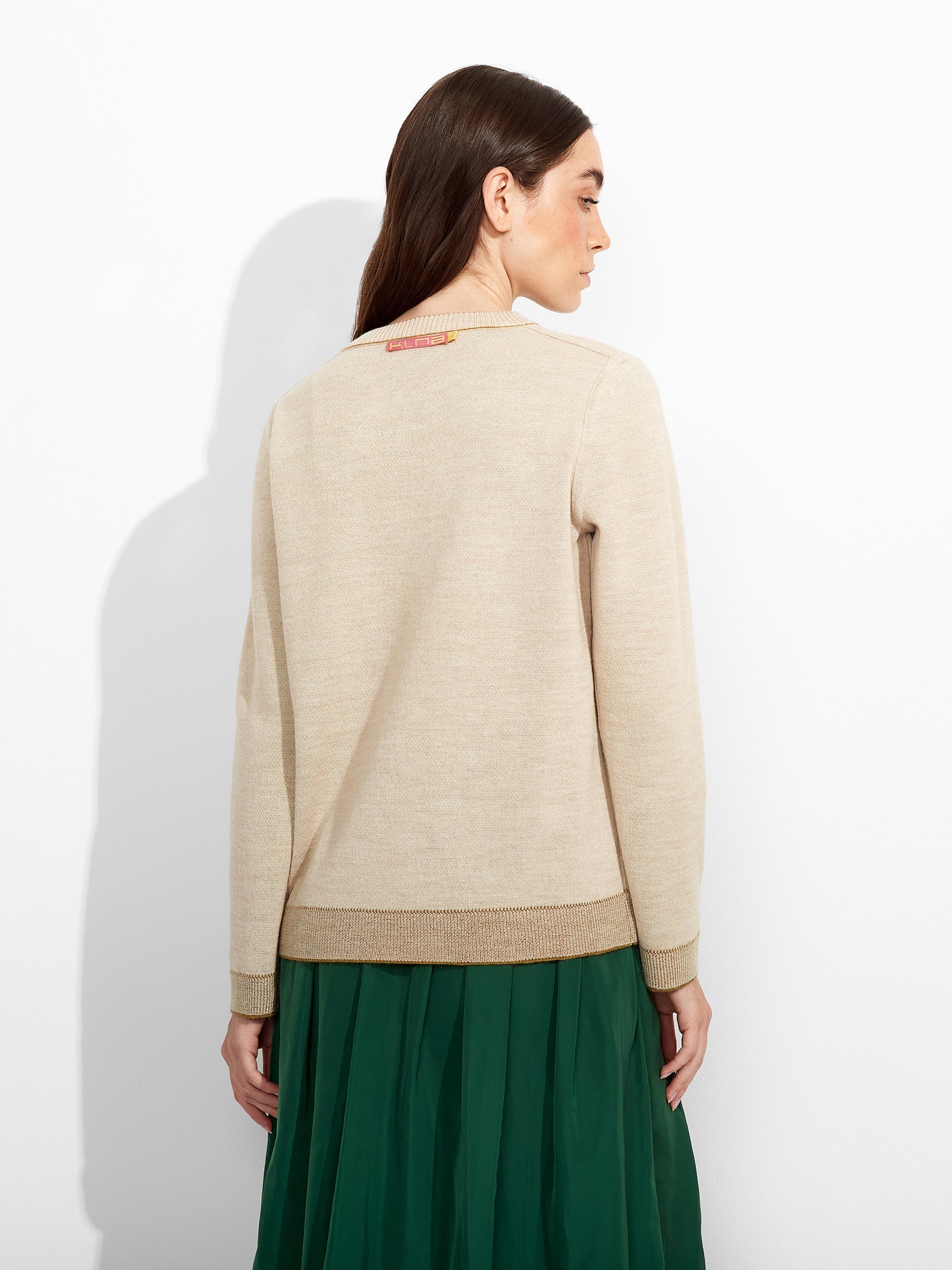 Zagreb Sweater Baby Alpaca Color Green