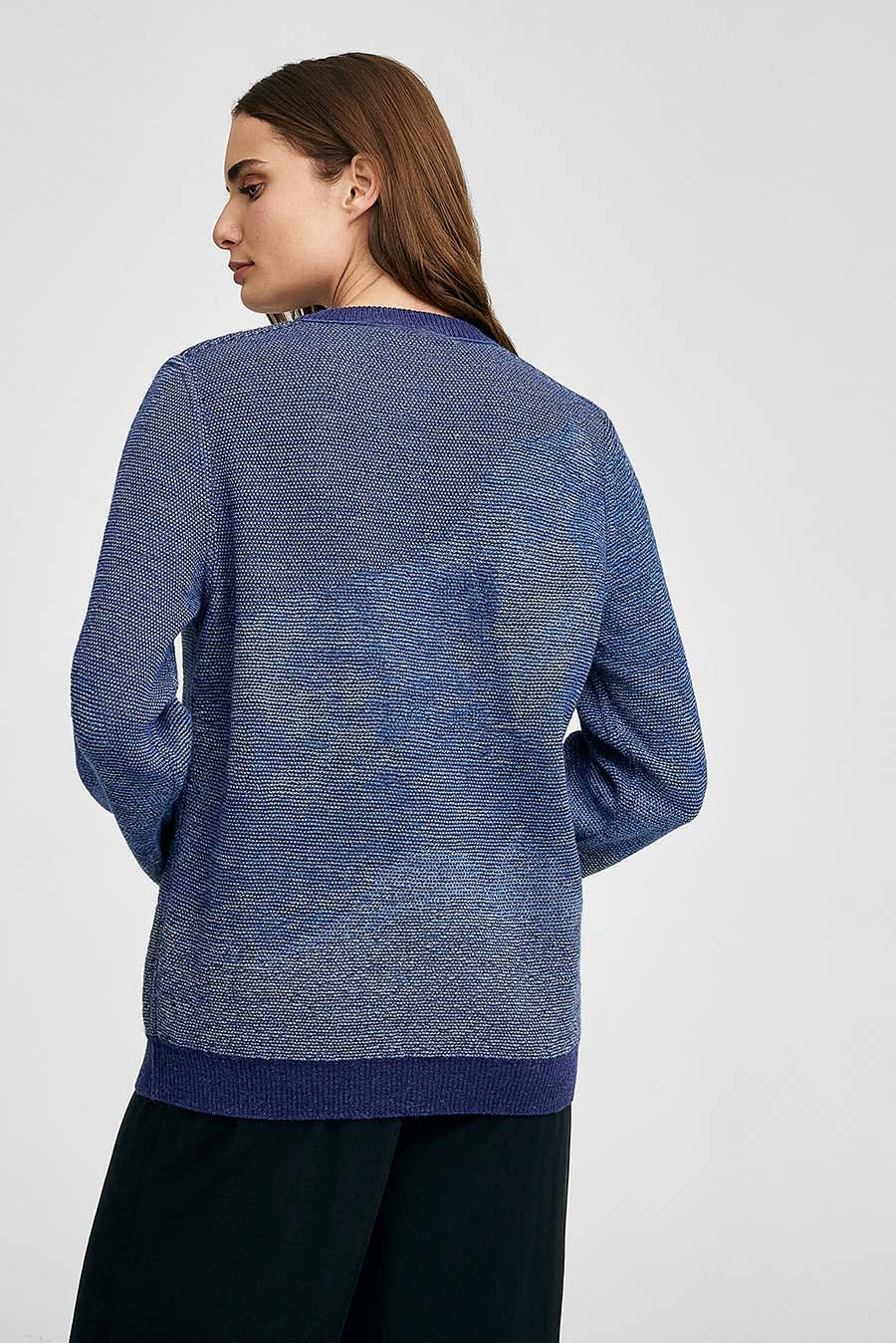 Huascaran Sweater Baby Alpaca Color Niagara