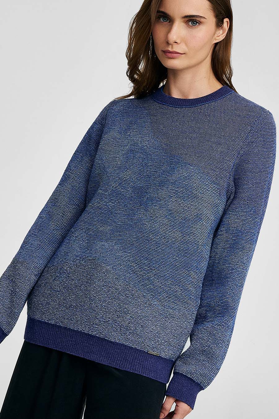 Huascaran Sweater Baby Alpaca Color Niagara
