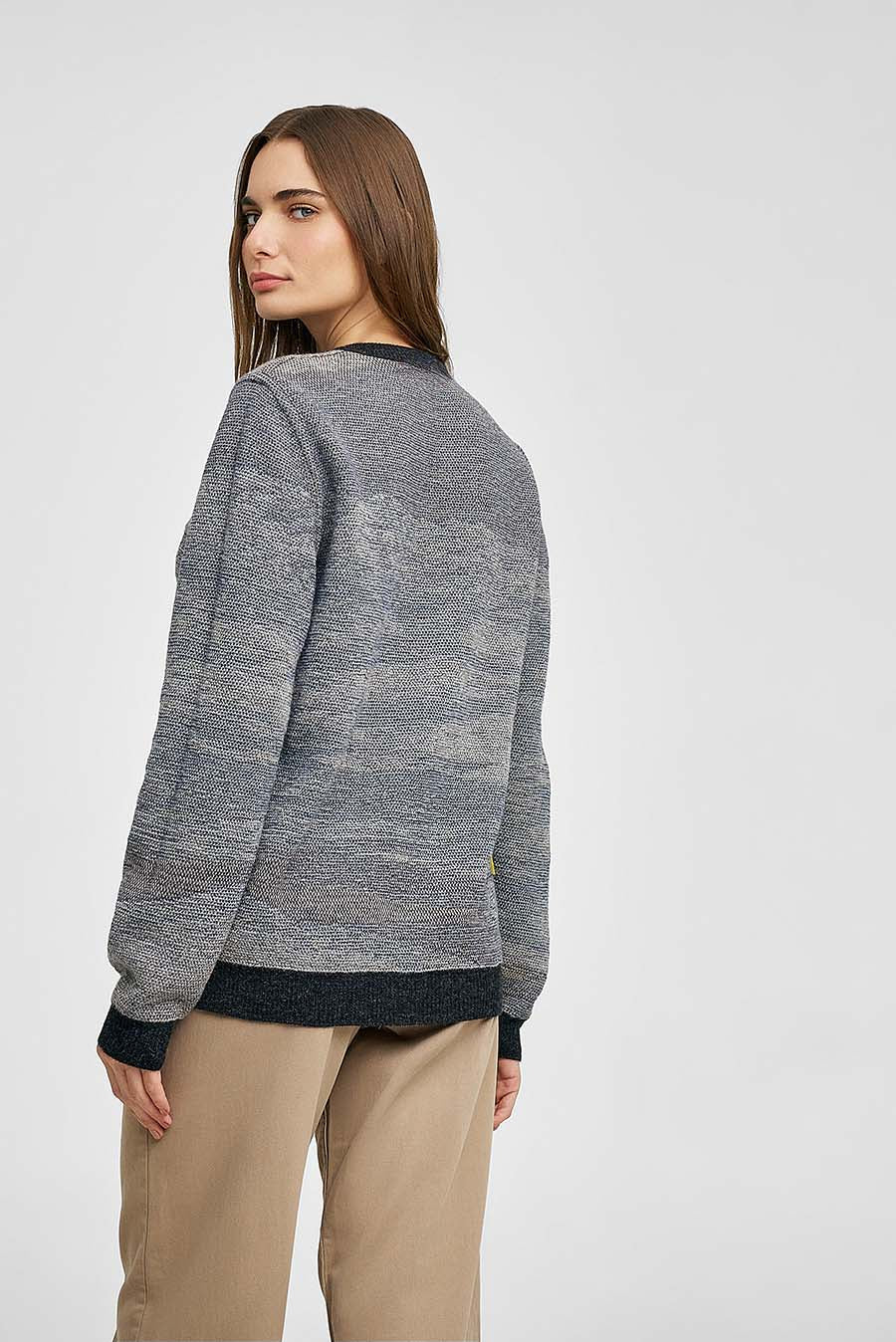 Lagunillas Sweater Baby Alpaca Color Antracite