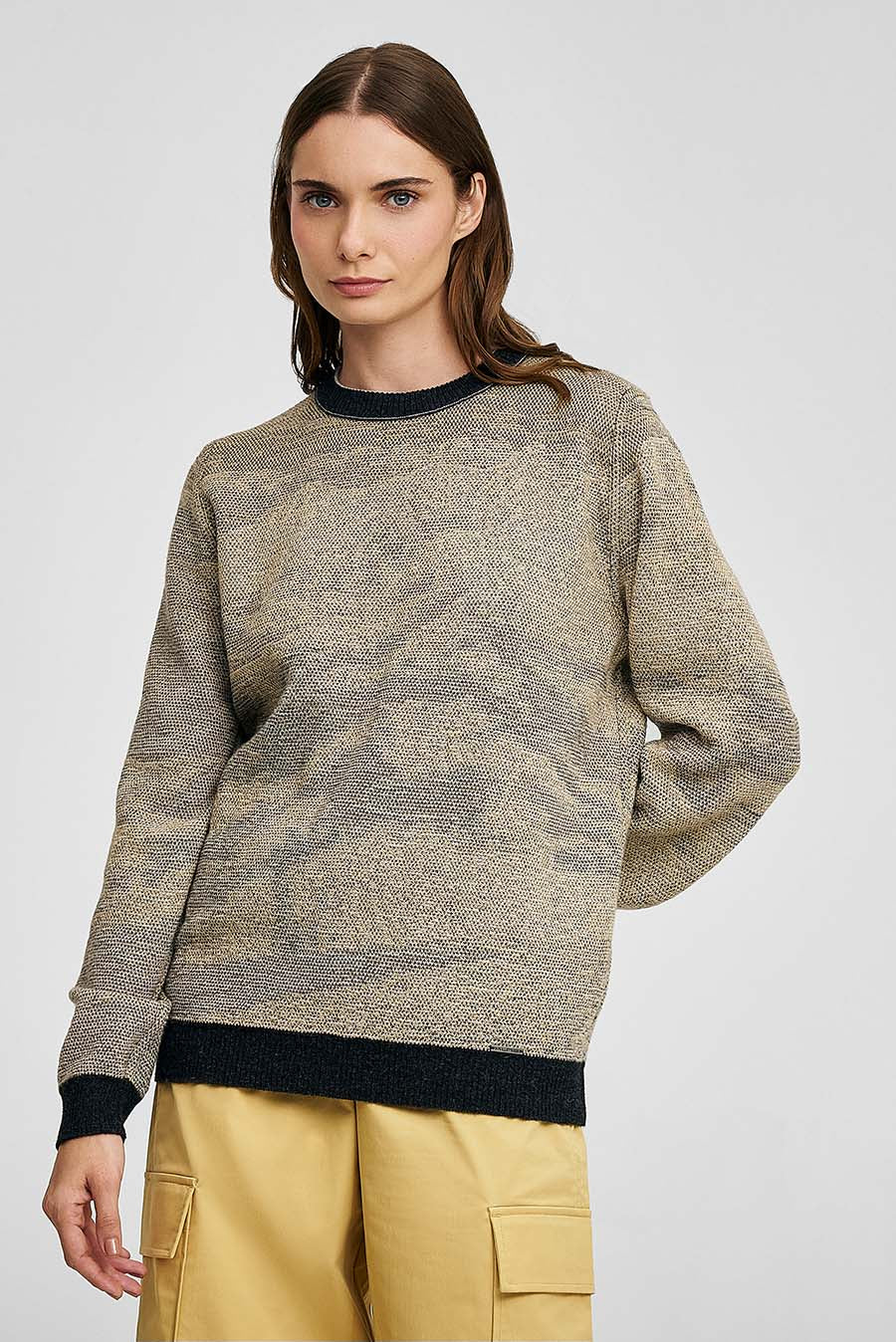 Yauyos Sweater Baby Alpaca Color Antracite