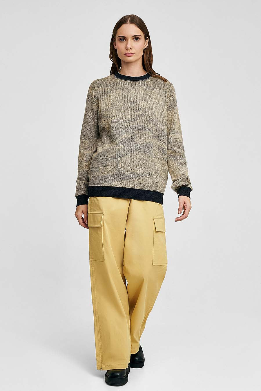 Yauyos Sweater Baby Alpaca Color Antracite