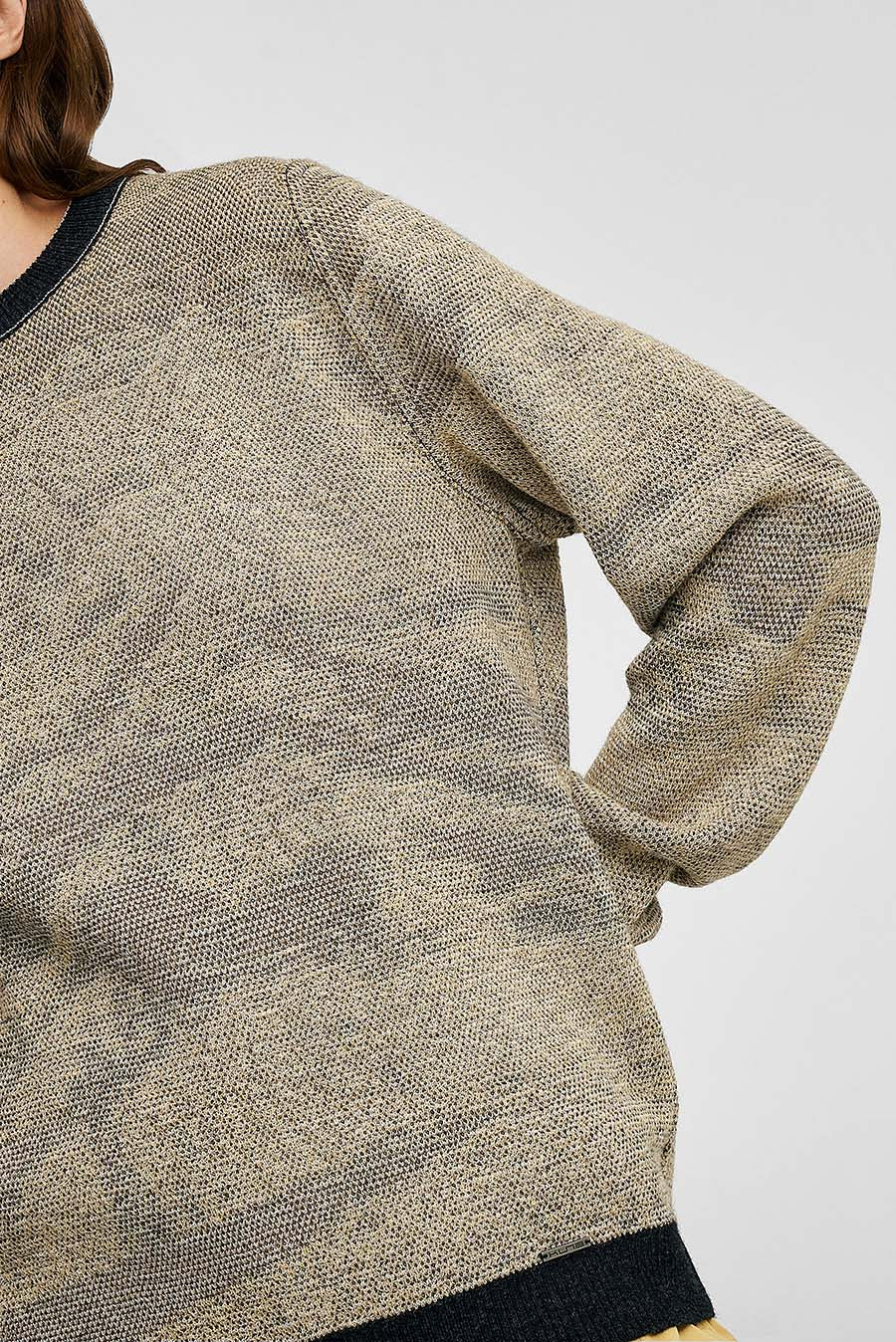 Yauyos Sweater Baby Alpaca Color Antracite