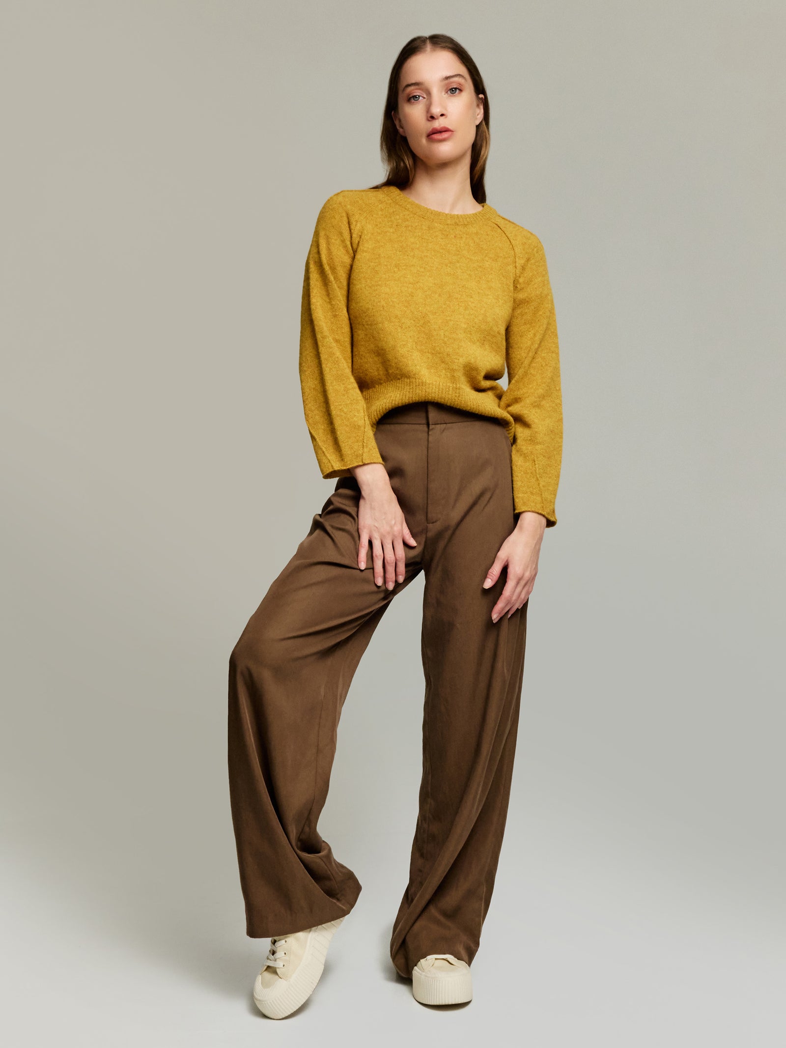 Yovi Sweater Baby Alpaca Color Yellow