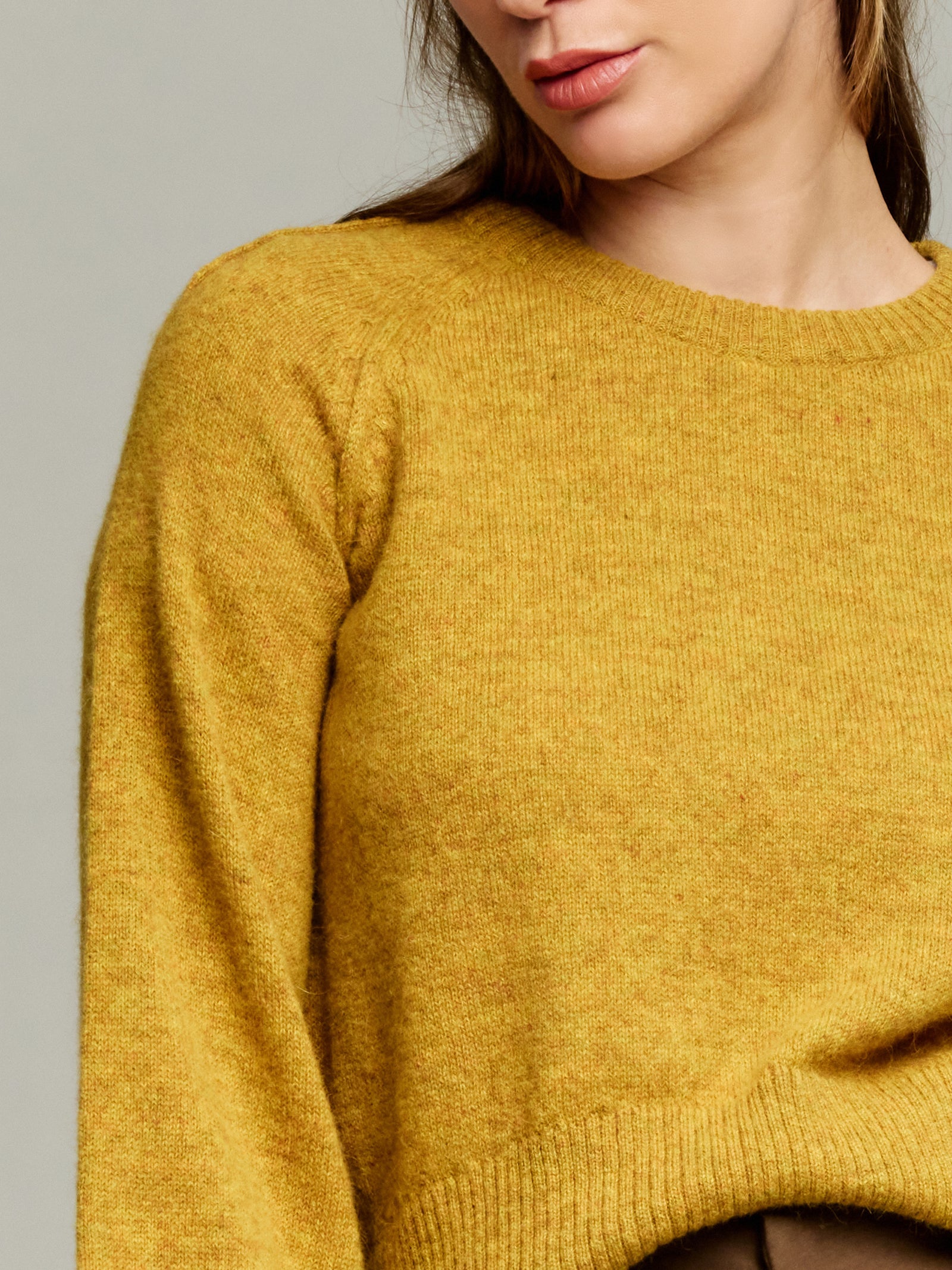 Yovi Sweater Baby Alpaca Color Yellow
