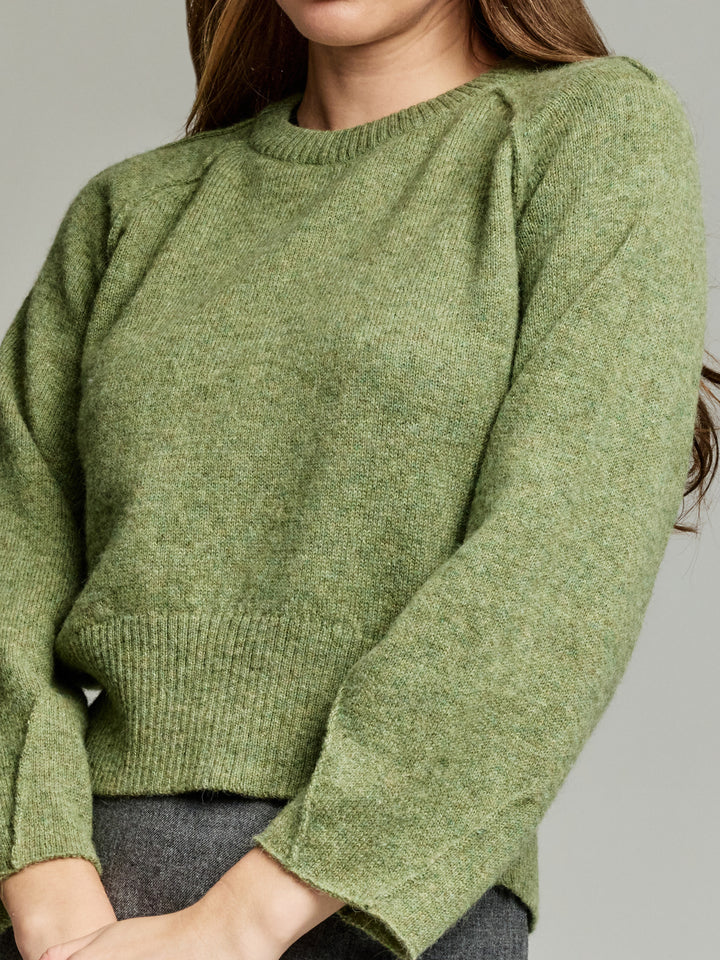 Suéter Yovi Baby Alpaca Color Verde
