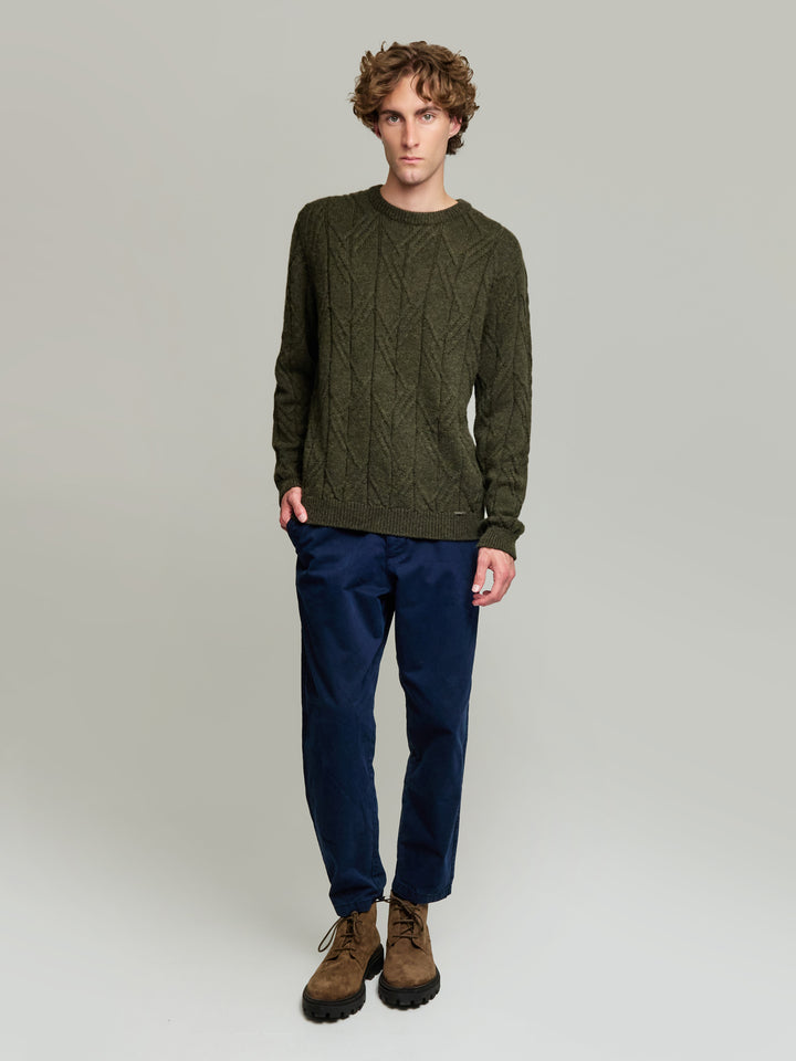 Suéter Yann Bebé Alpaca Color Verde