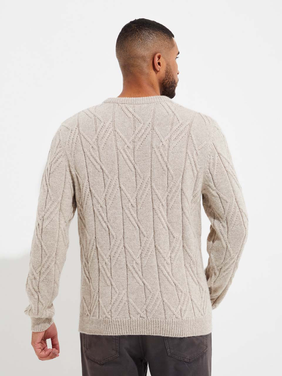 Suéter Yann de Alpaca Bebé Color Beige