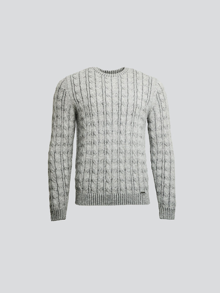 Yasikov Sweater Baby Alpaca Color Grey