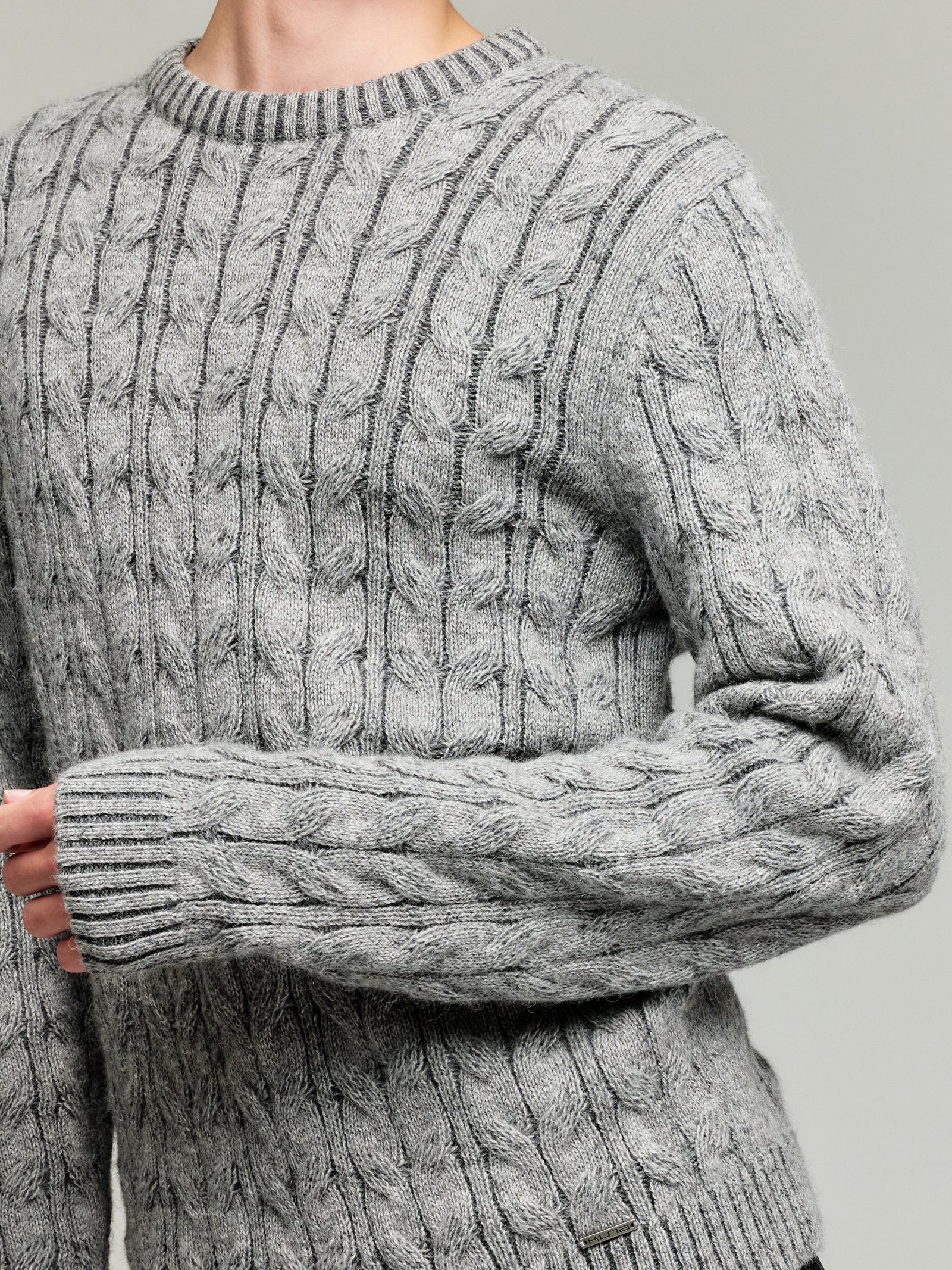 Suéter Yasikov Baby Alpaca Color Gris