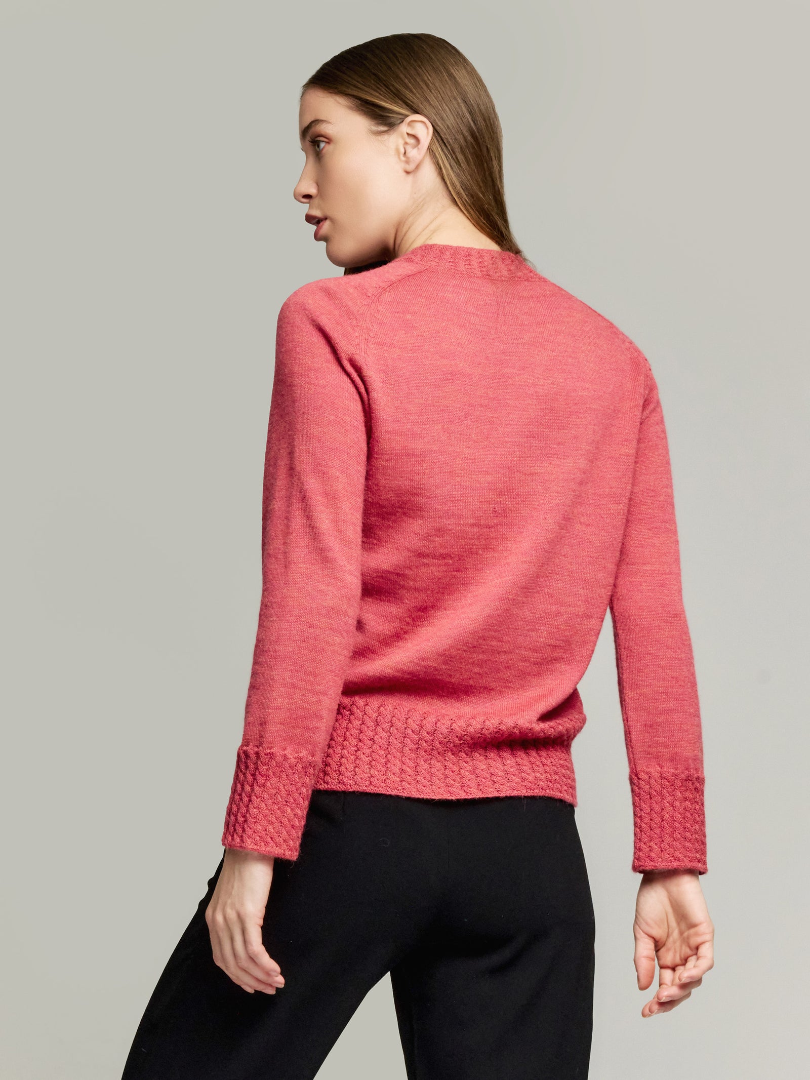 Suéter Yakira Baby Alpaca Color Rojo