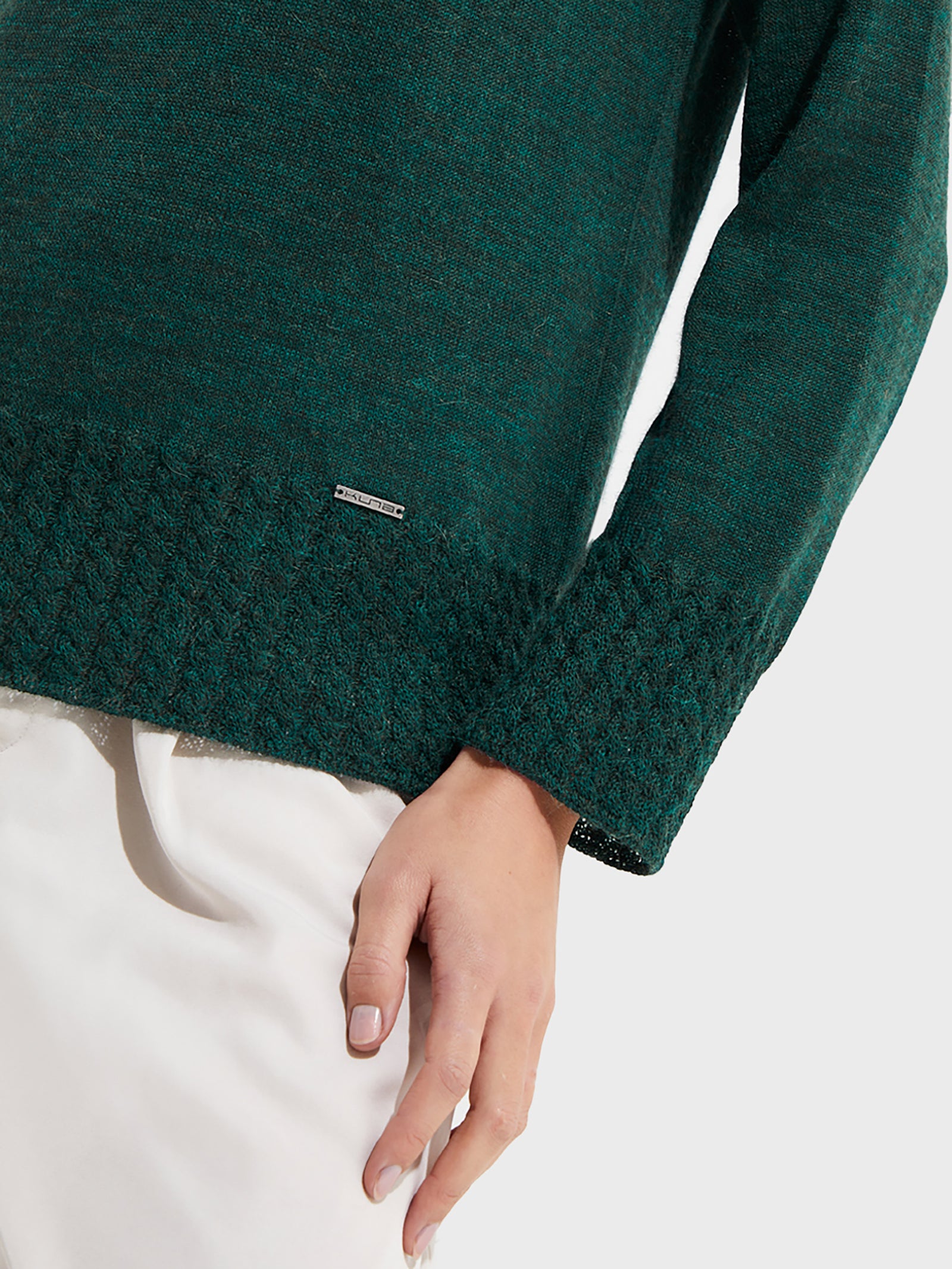 Yakira Sweater Baby Alpaca Color Green