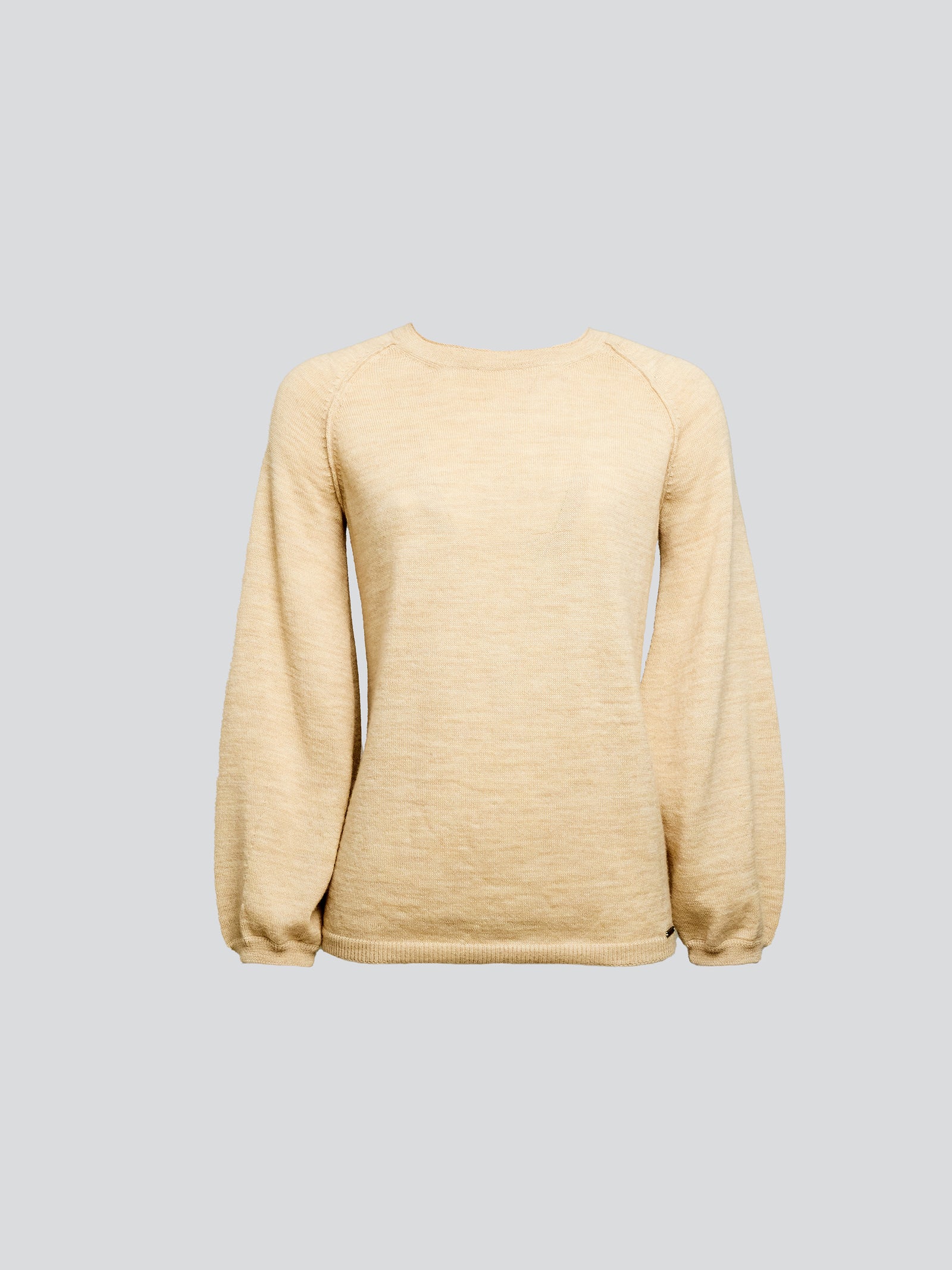Suéter Yanela Baby Alpaca Color Beige
