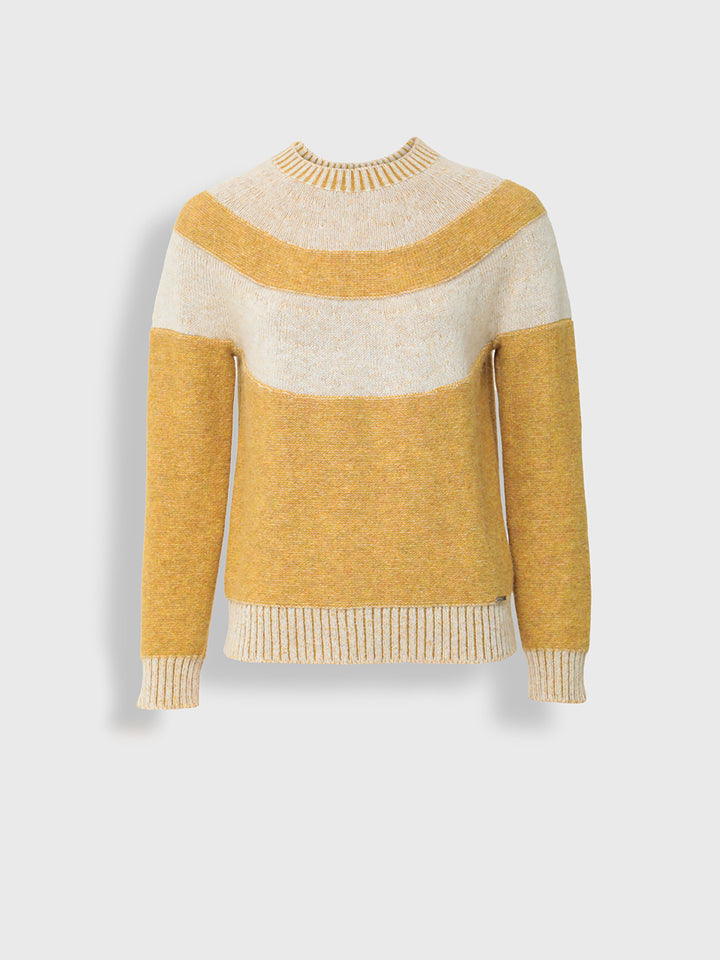 Ydris Sweater Baby Alpaca Color Yellow