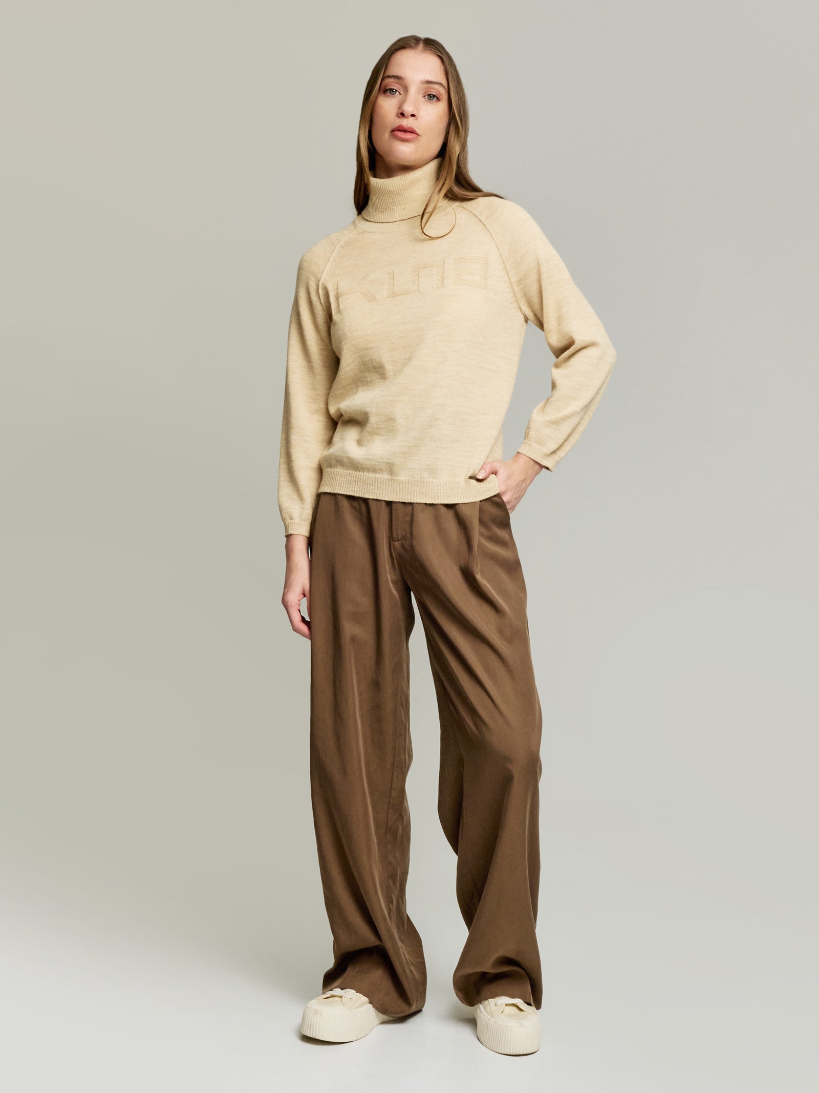 Yeah Sweater Baby Alpaca Color Beige