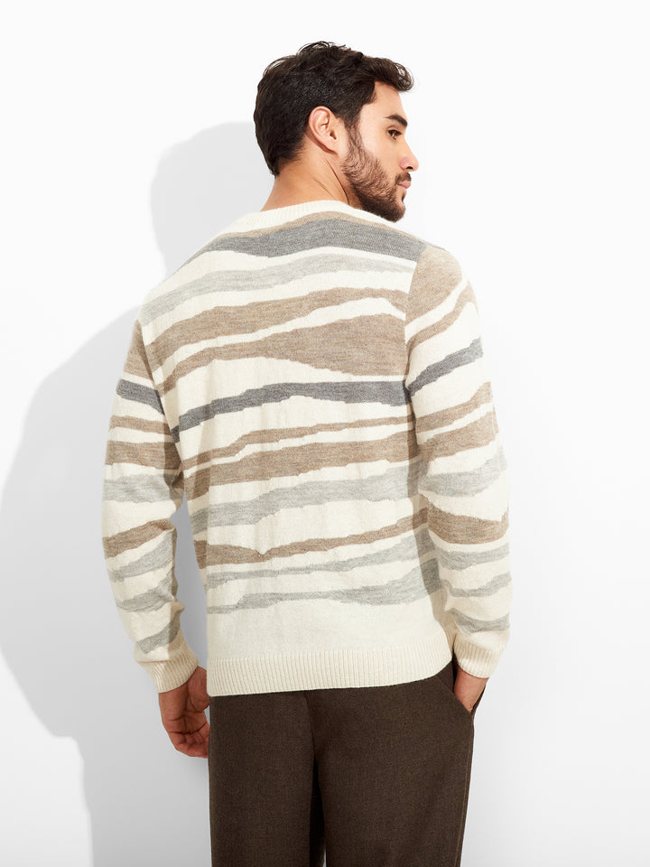 Zar Sweater Baby Alpaca Color Beige