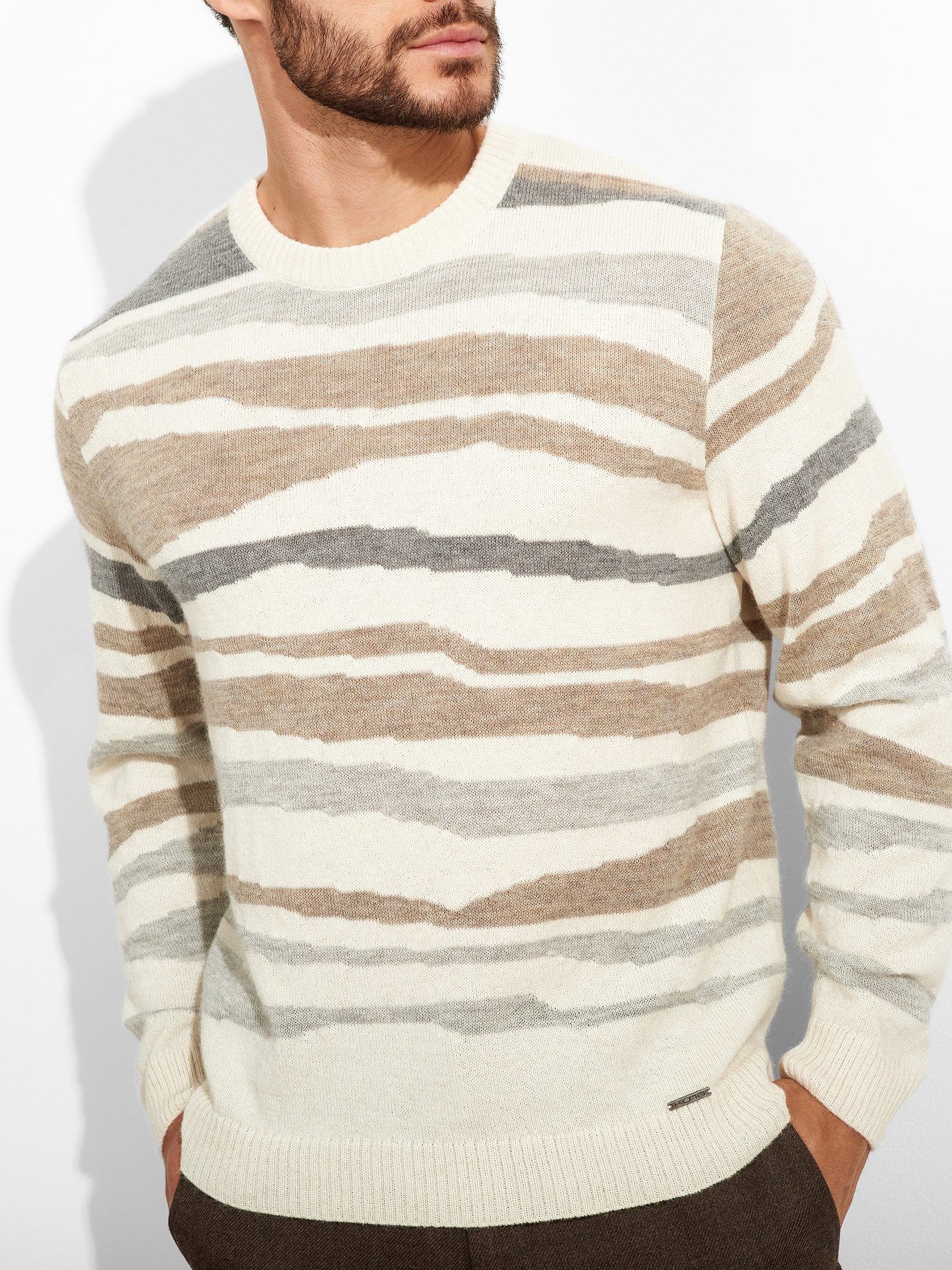 Zar Sweater Baby Alpaca Color Beige