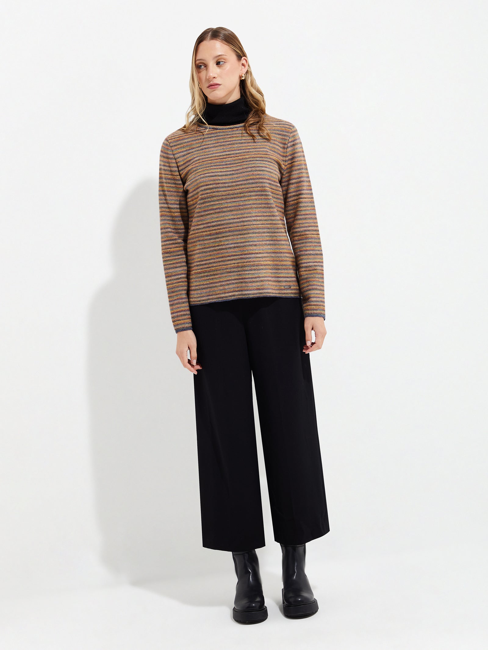 Yudith Sweater Baby Alpaca Color Brown