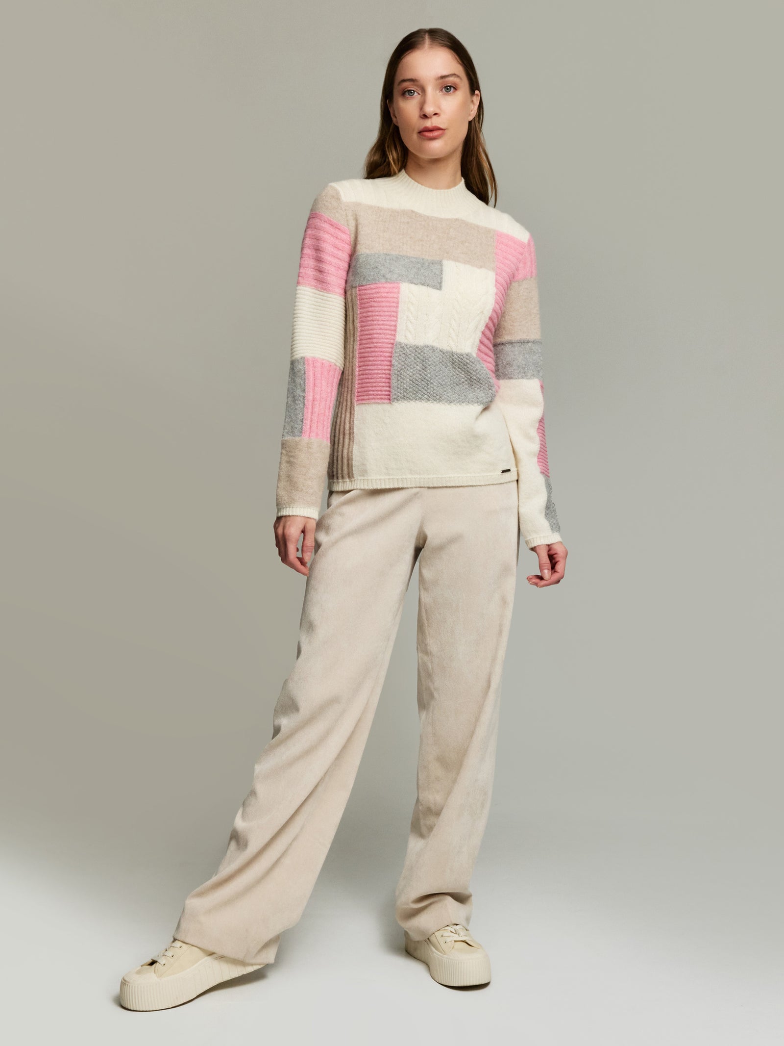 Ysrael Sweater Baby Alpaca Color Ecru