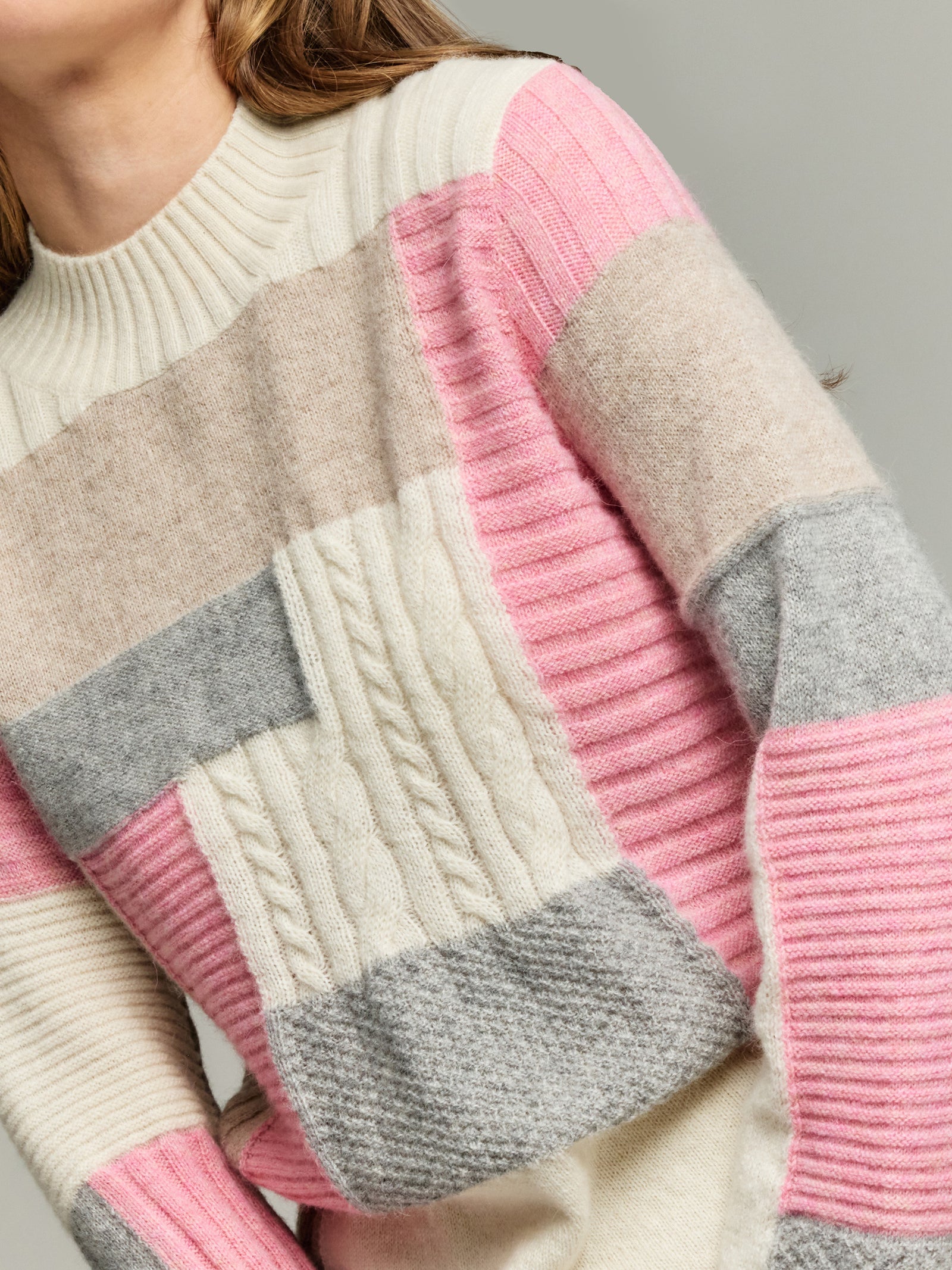 Ysrael Sweater Baby Alpaca Color Ecru