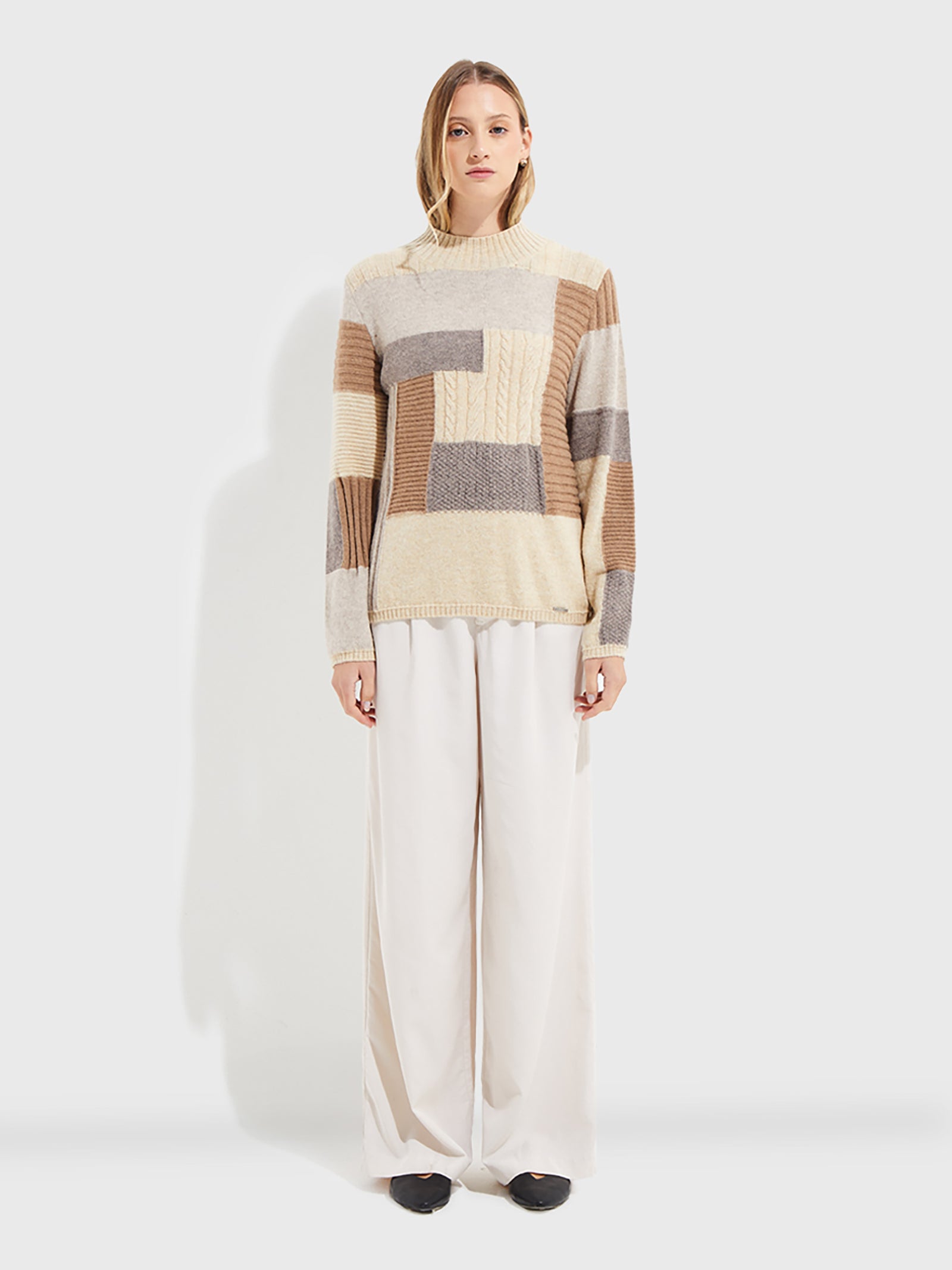 Suéter Ysrael de Baby Alpaca Color Beige