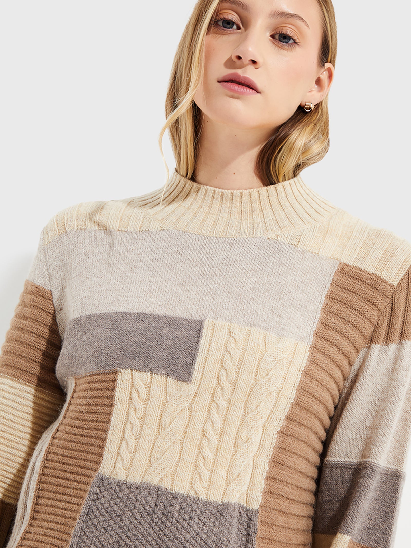 Suéter Ysrael de Baby Alpaca Color Beige