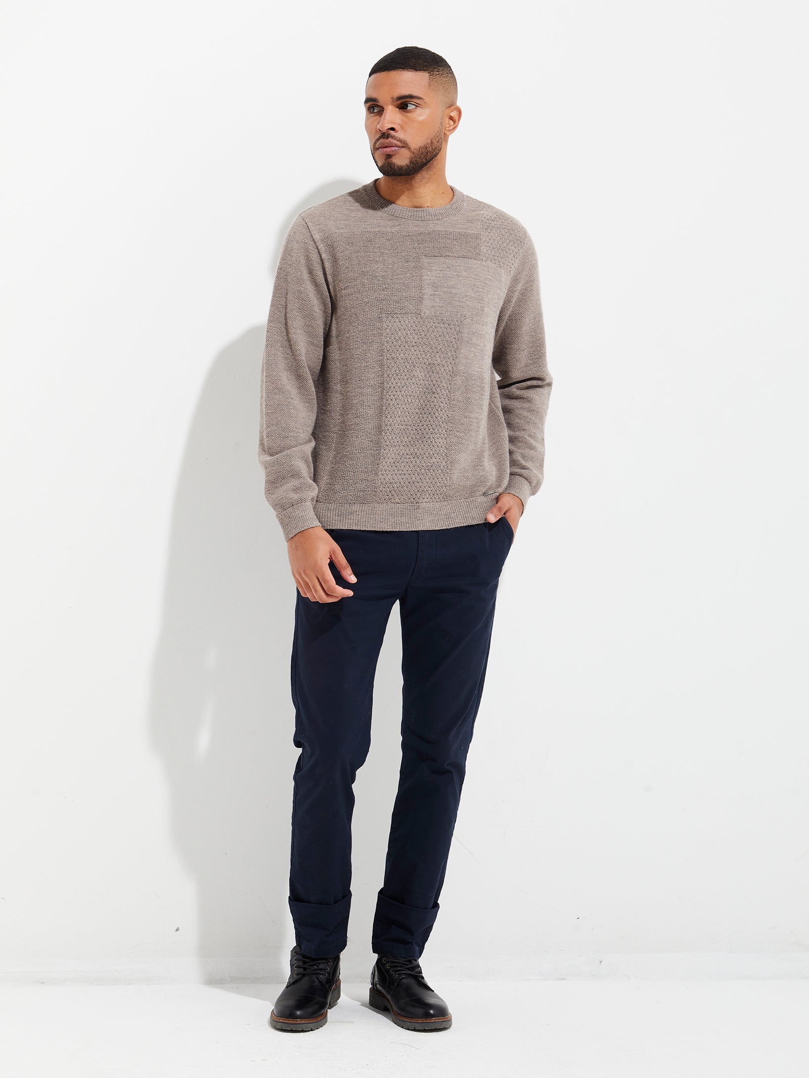 Suéter Yack Baby Alpaca Color Beige