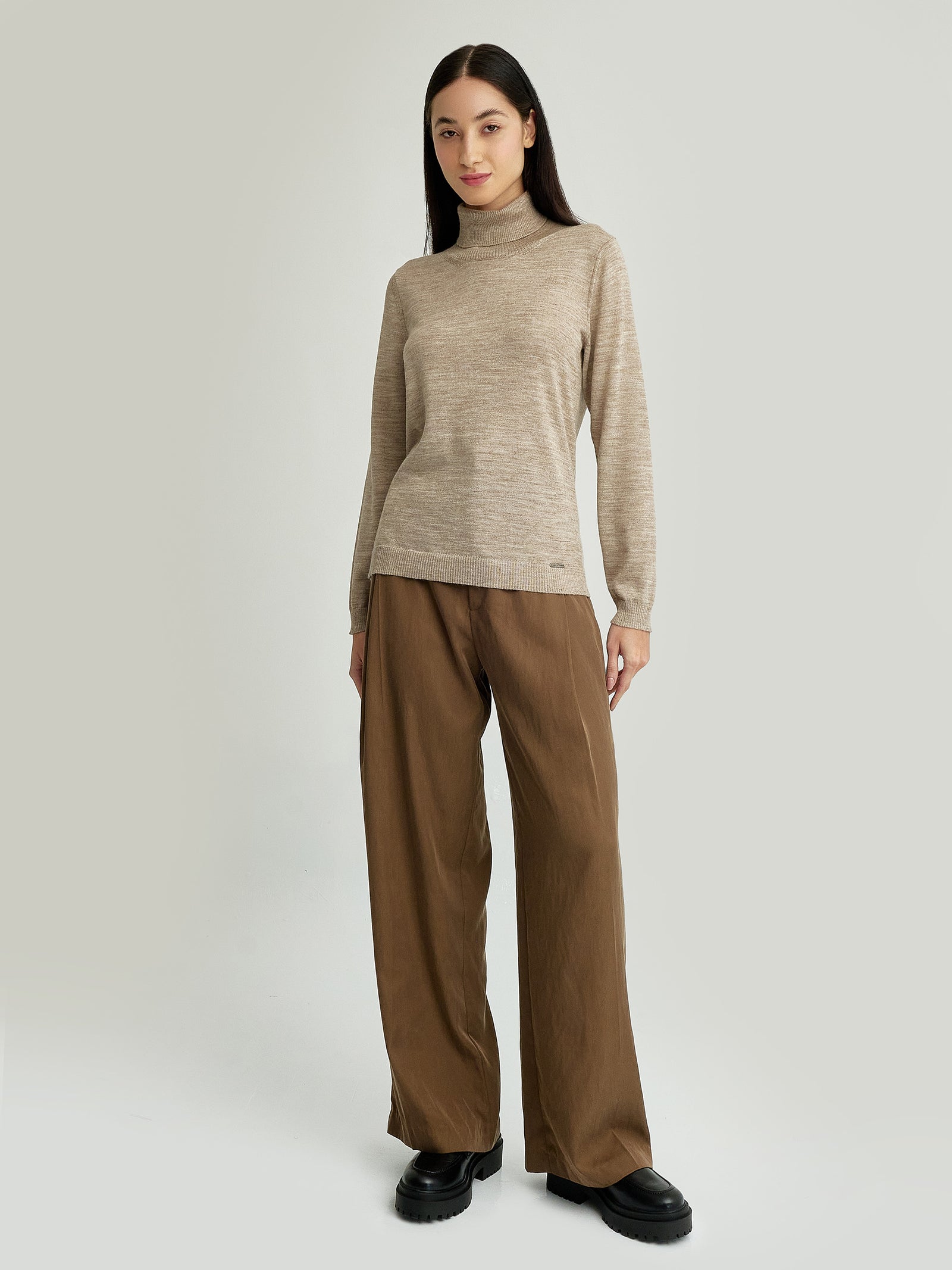 Ysola Sweater Baby Alpaca Color Beige