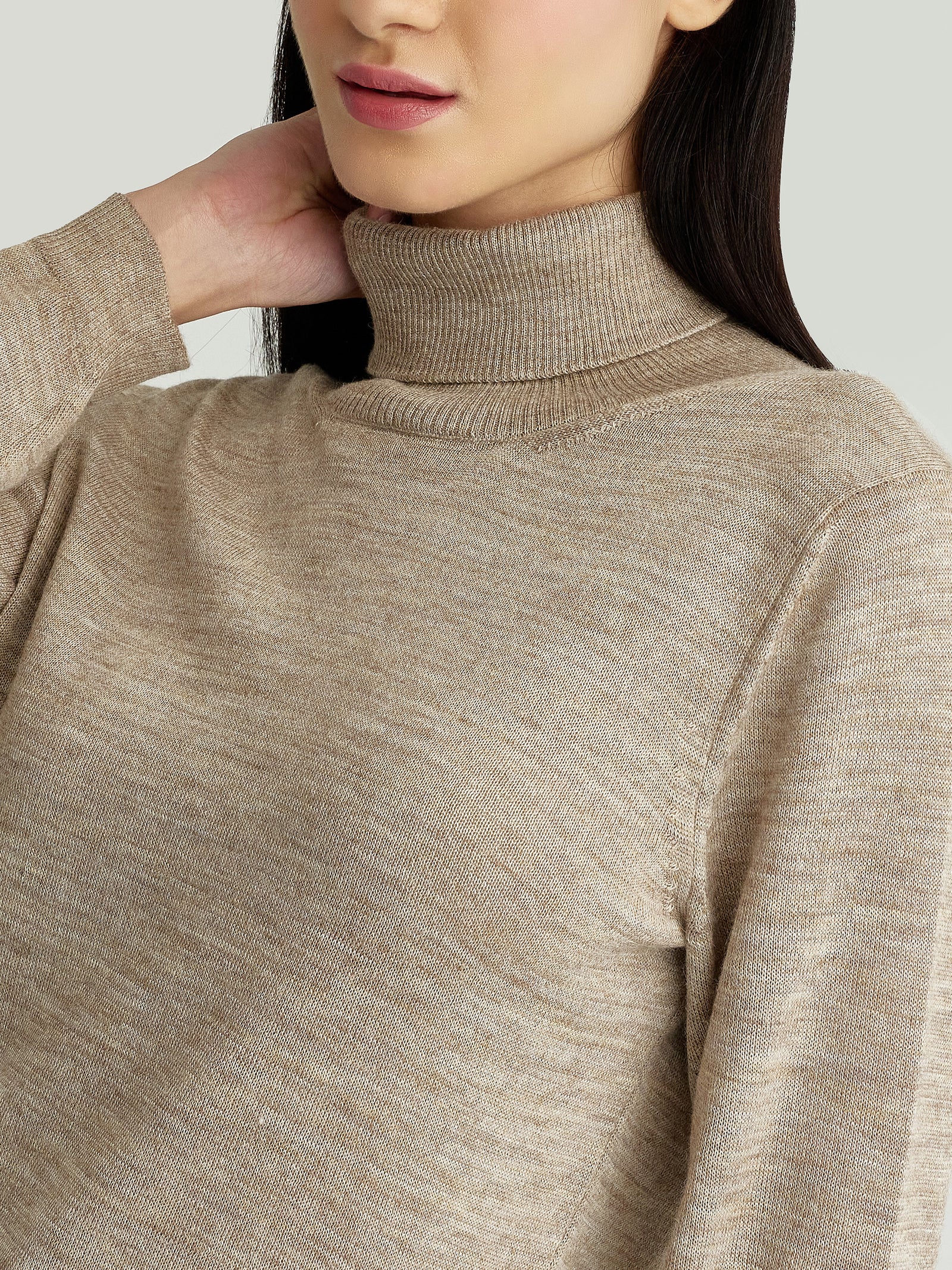 Ysola Sweater Baby Alpaca Color Beige