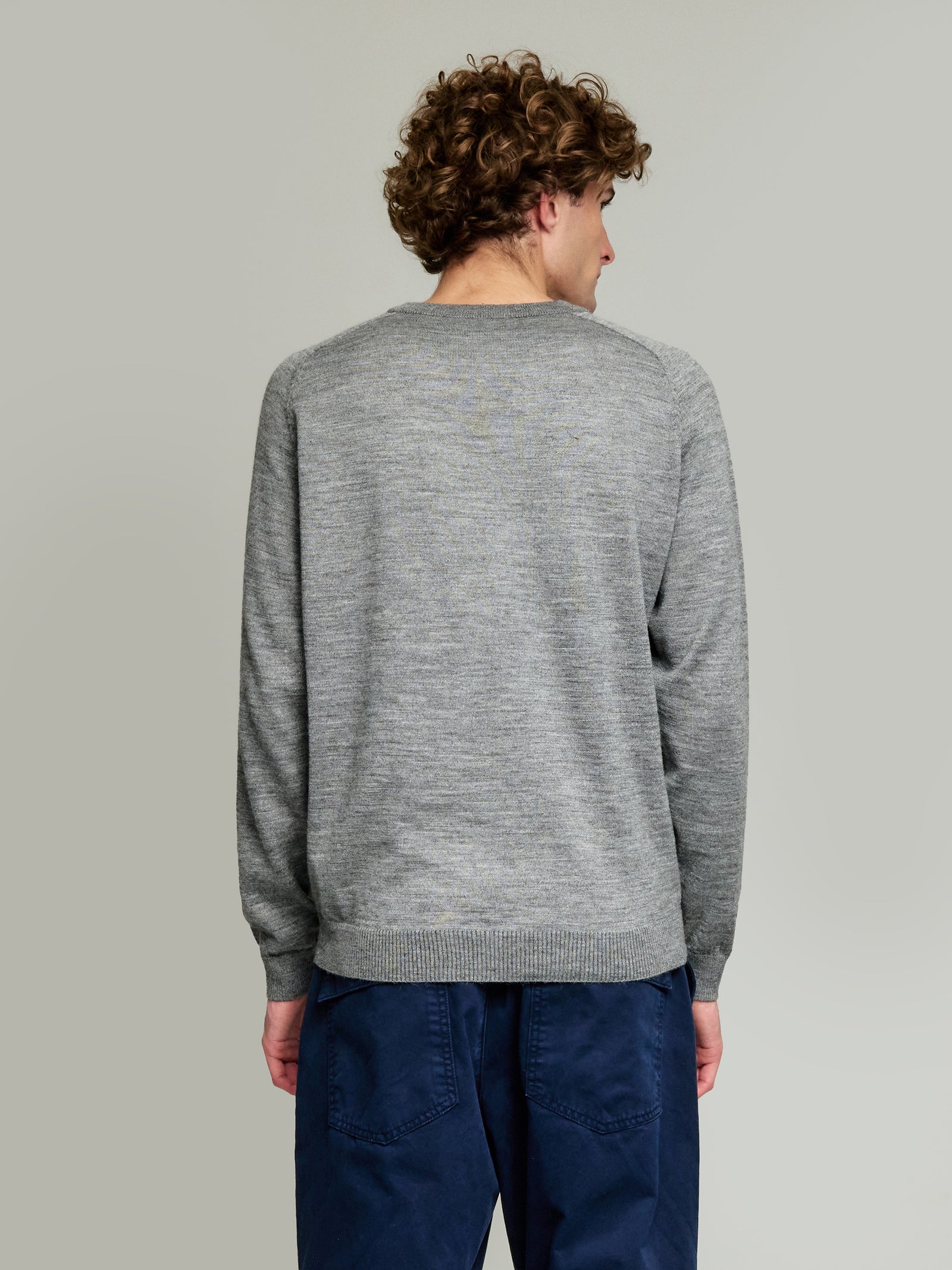Yours Sweater Baby Alpaca Color Grey