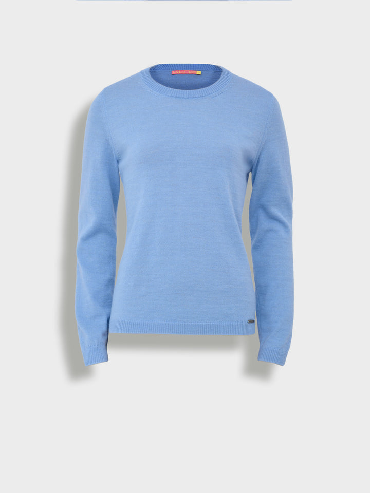 Suéter Anya Baby Alpaca Color Azul Claro