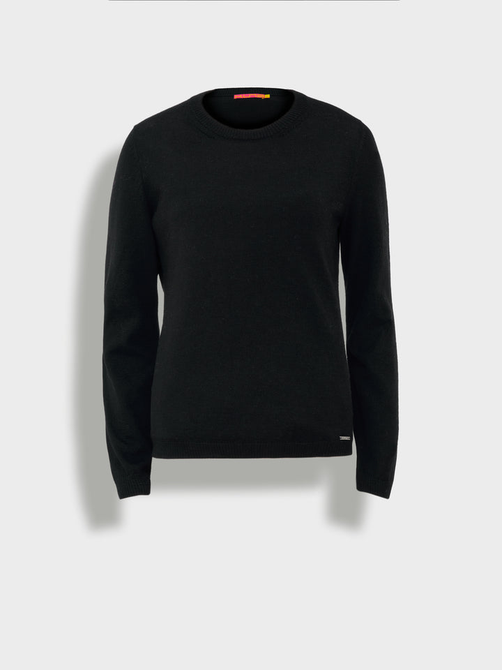 Sudadera Anya Alpaca Bebé Color Negro