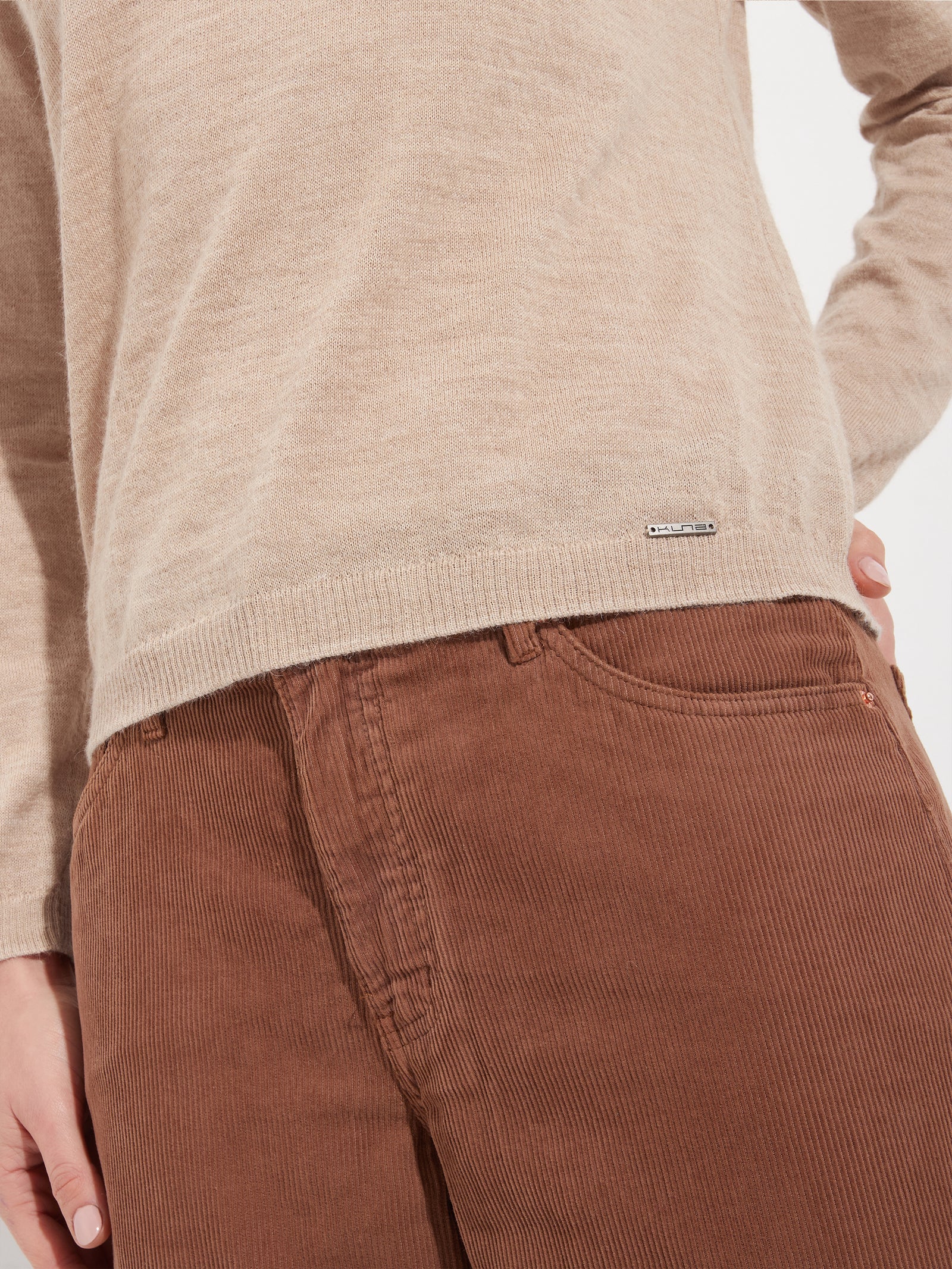 Suéter Abril Baby Alpaca Color Beige