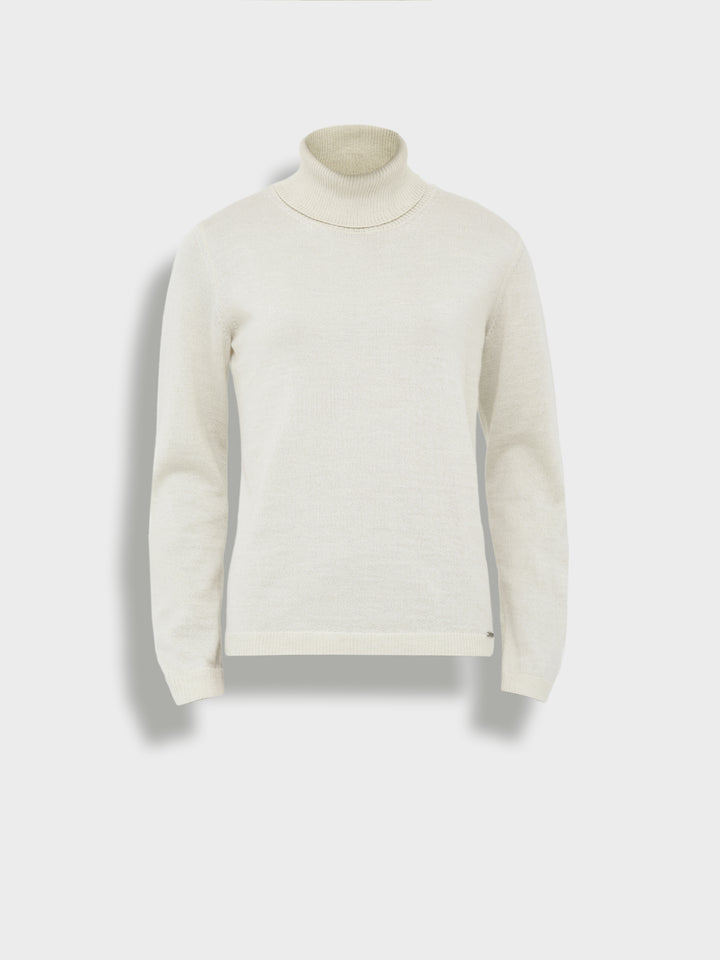 Suéter Ámbar Baby Alpaca Color Blanco