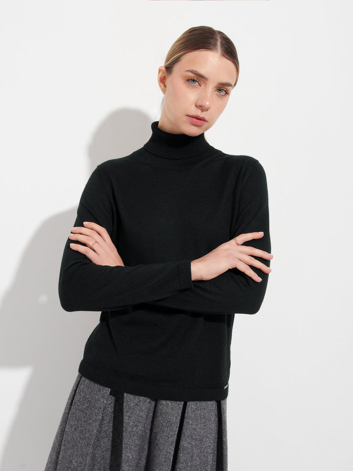 Jersey de alpaca Amber negro