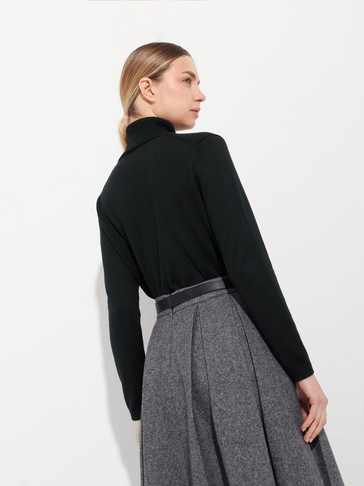 Jersey de alpaca Amber negro
